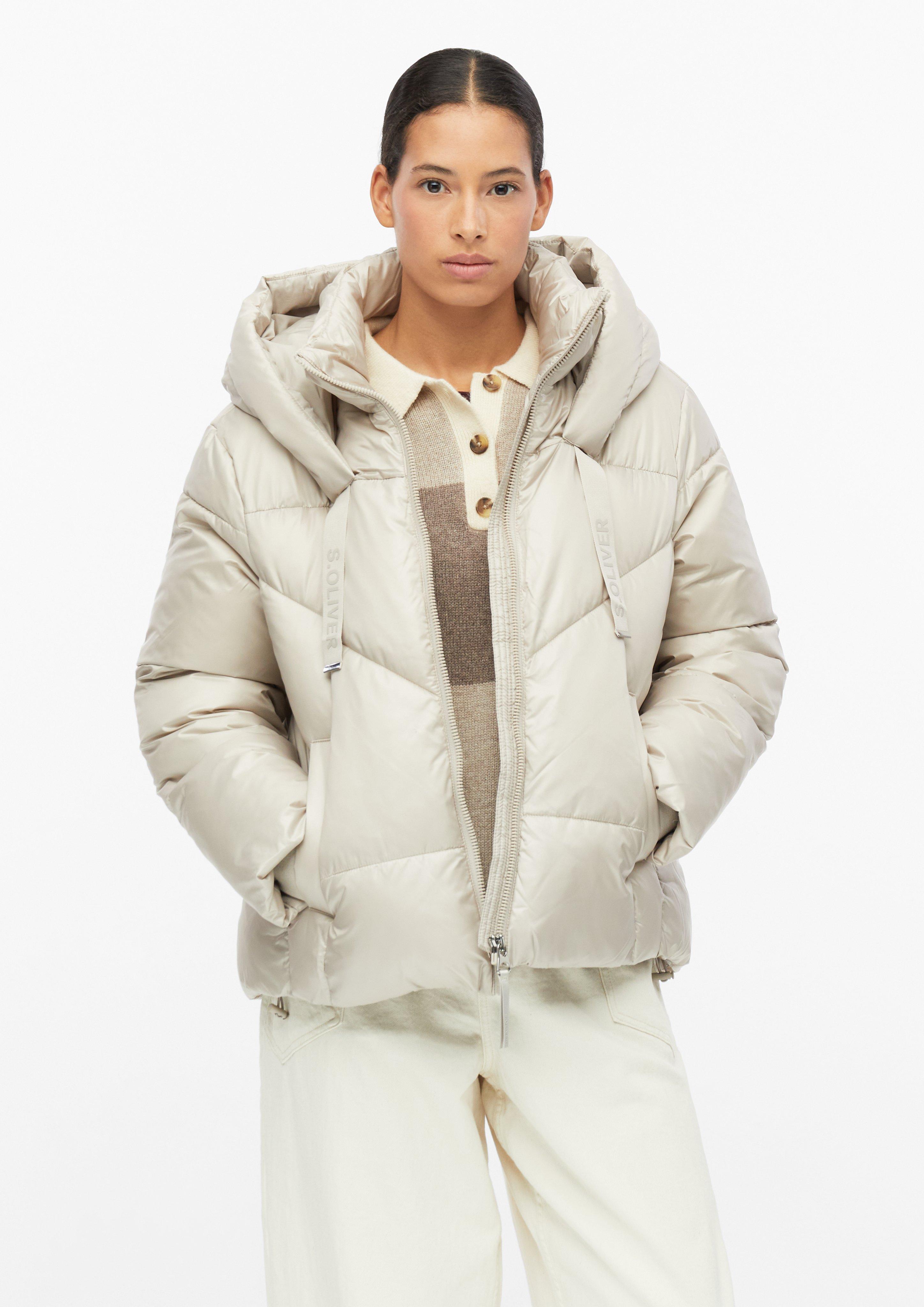 Veste d'extérieur en beige de s.Oliver