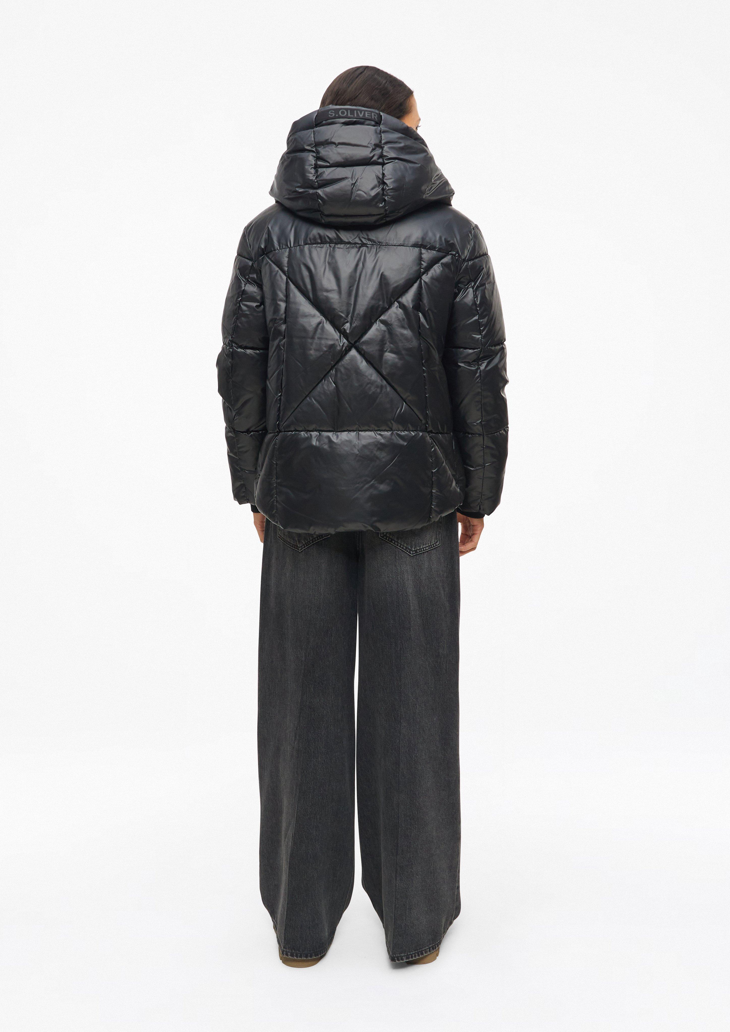 Women Outdoor jacket in black by s.Oliver