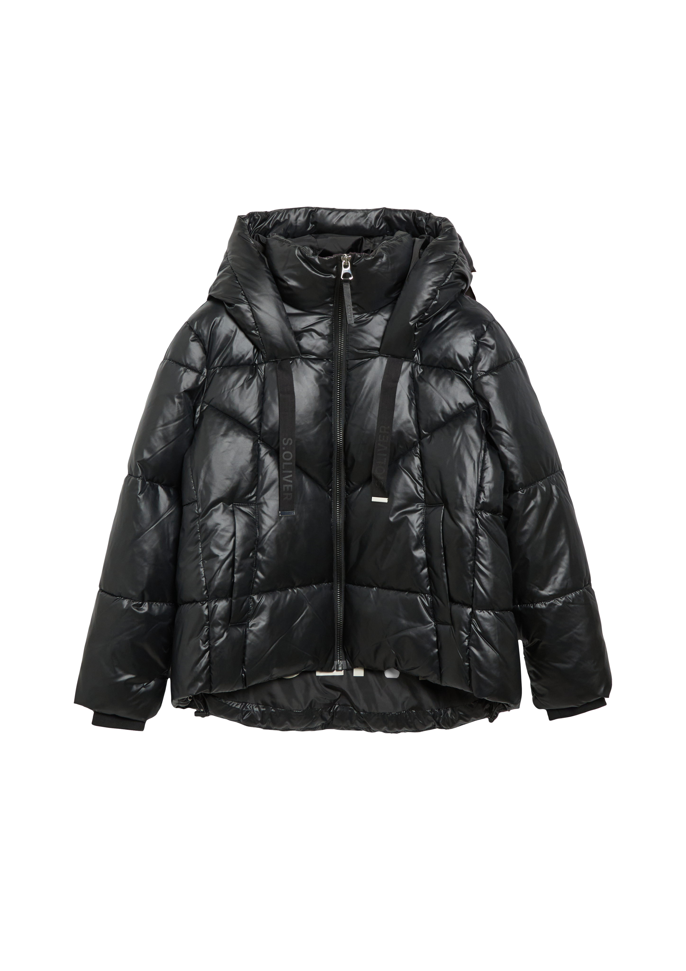 Donsjas met glanzende look