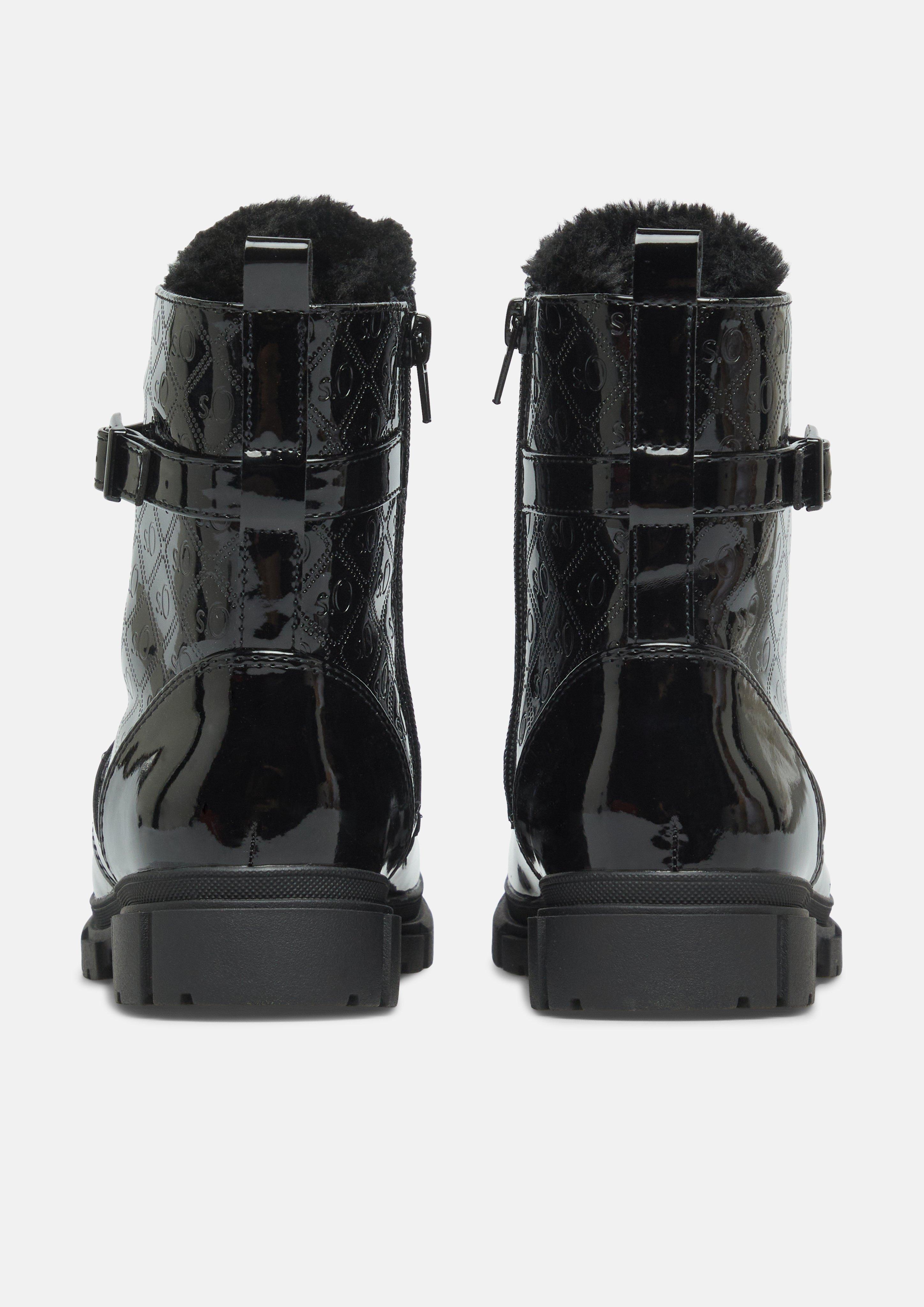 Kinder Stiefel in schwarz von s.Oliver
