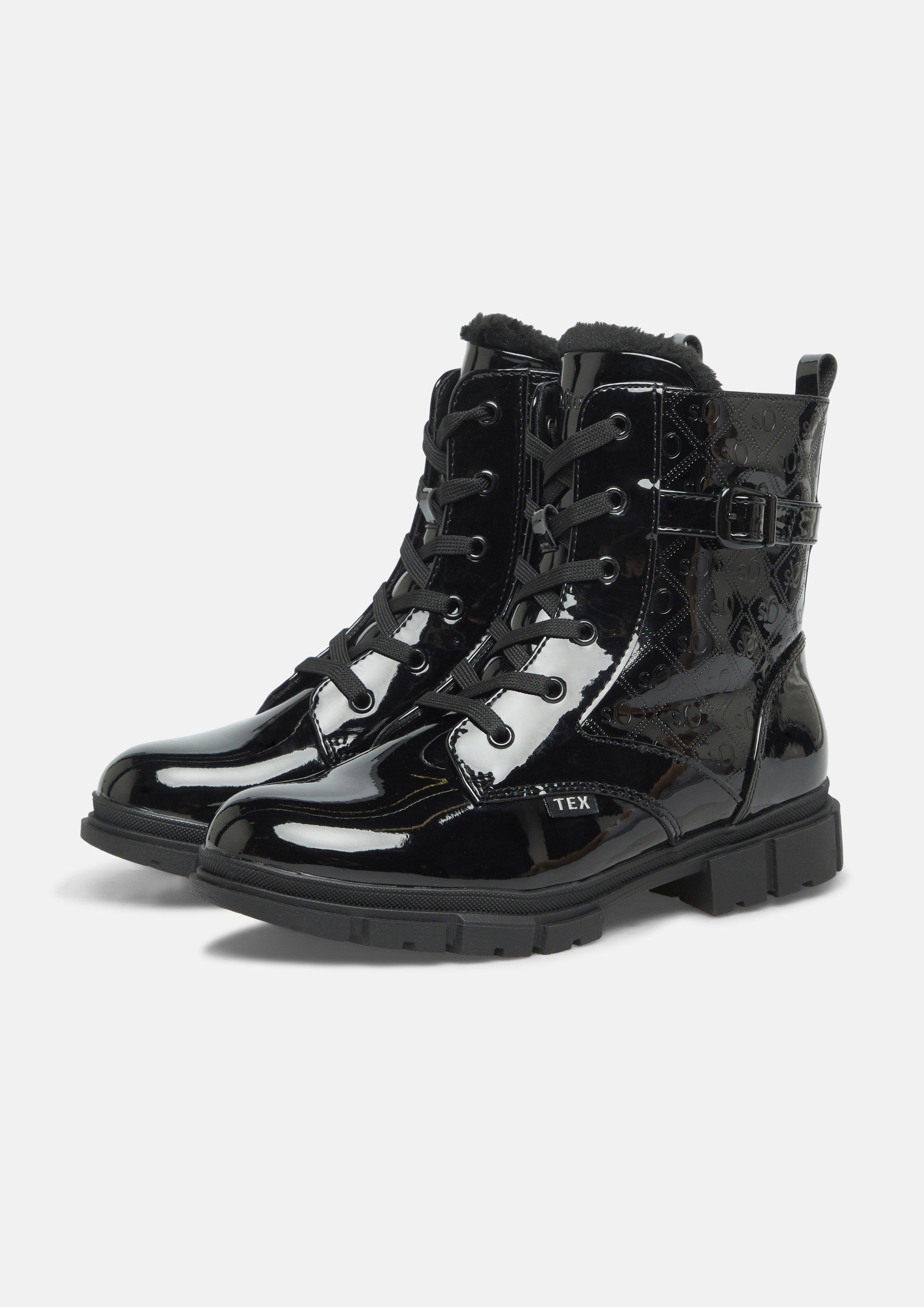 Kinder Stiefel in schwarz von s.Oliver