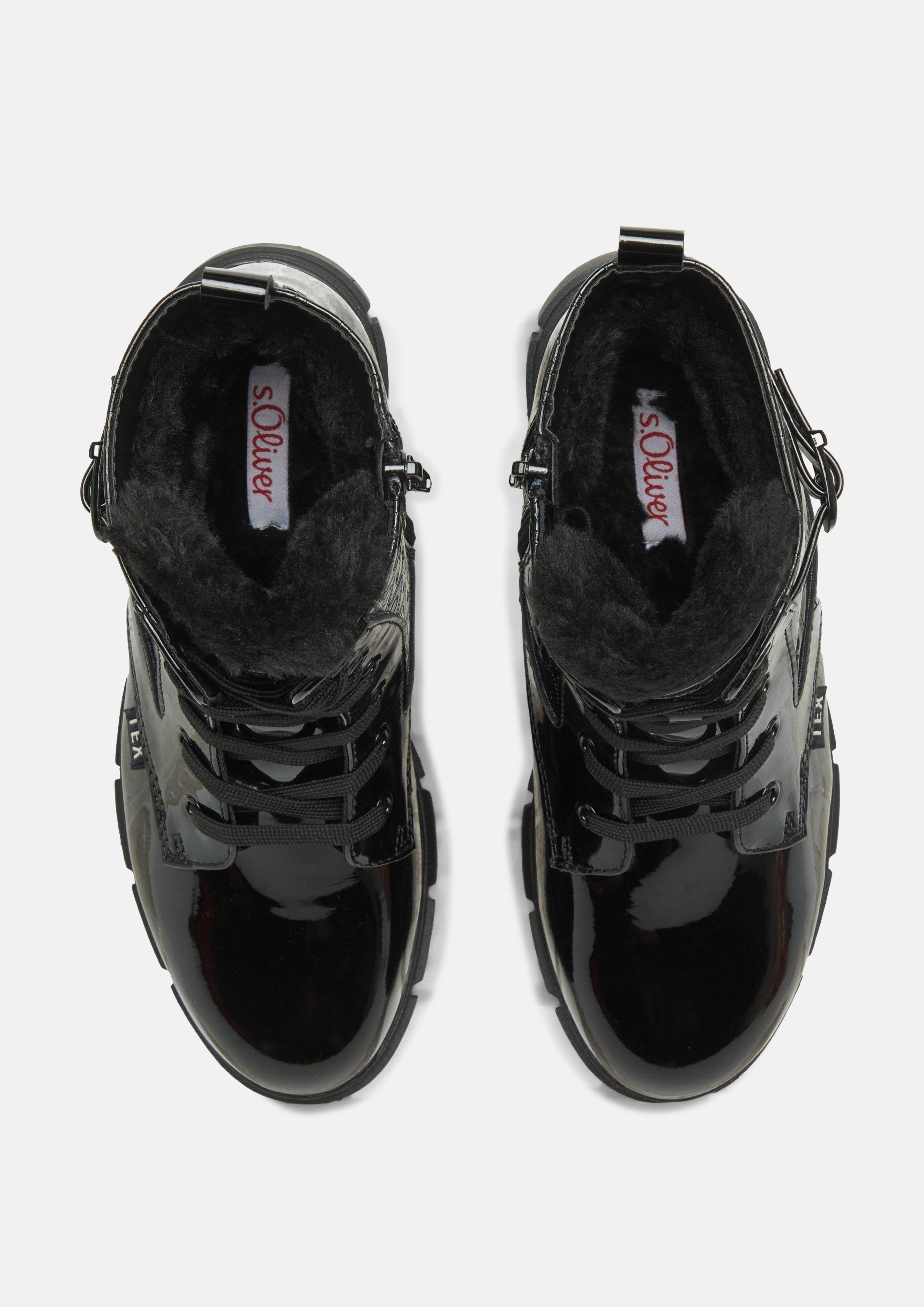 Kinder Stiefel in schwarz von s.Oliver