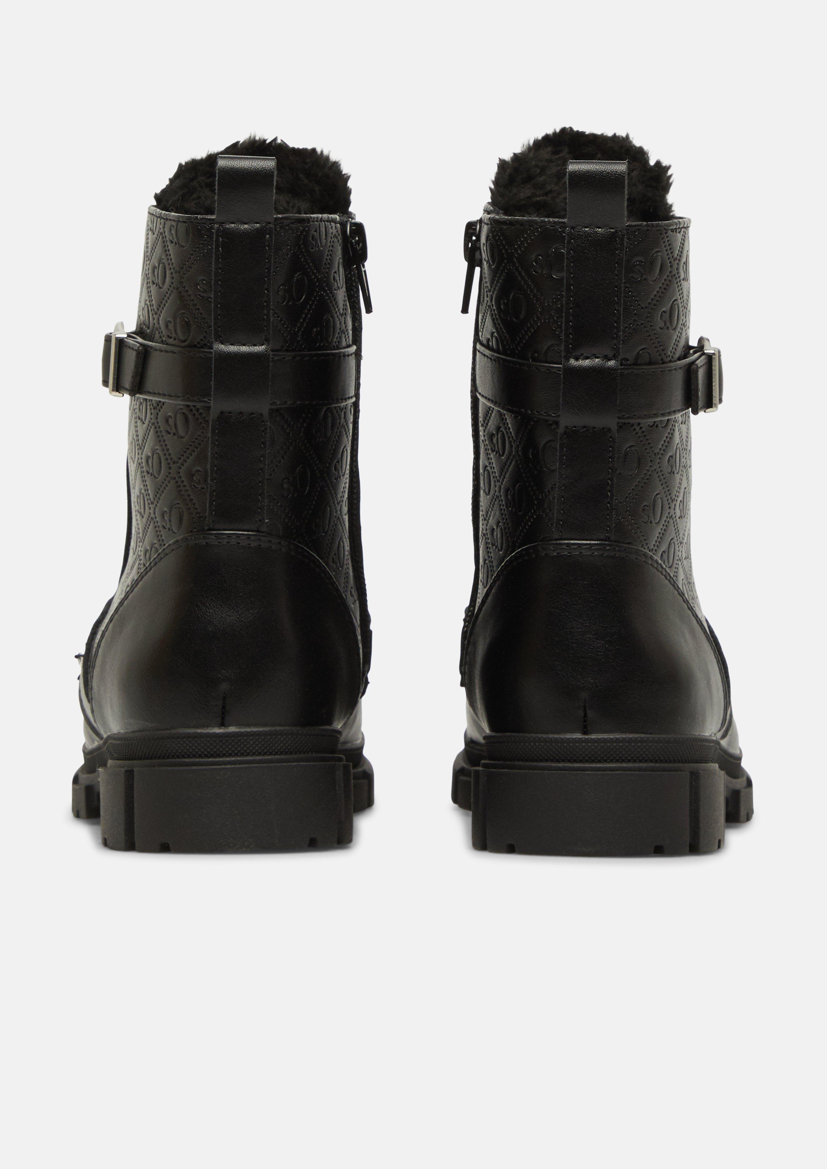 Kinder Stiefel in schwarz von s.Oliver