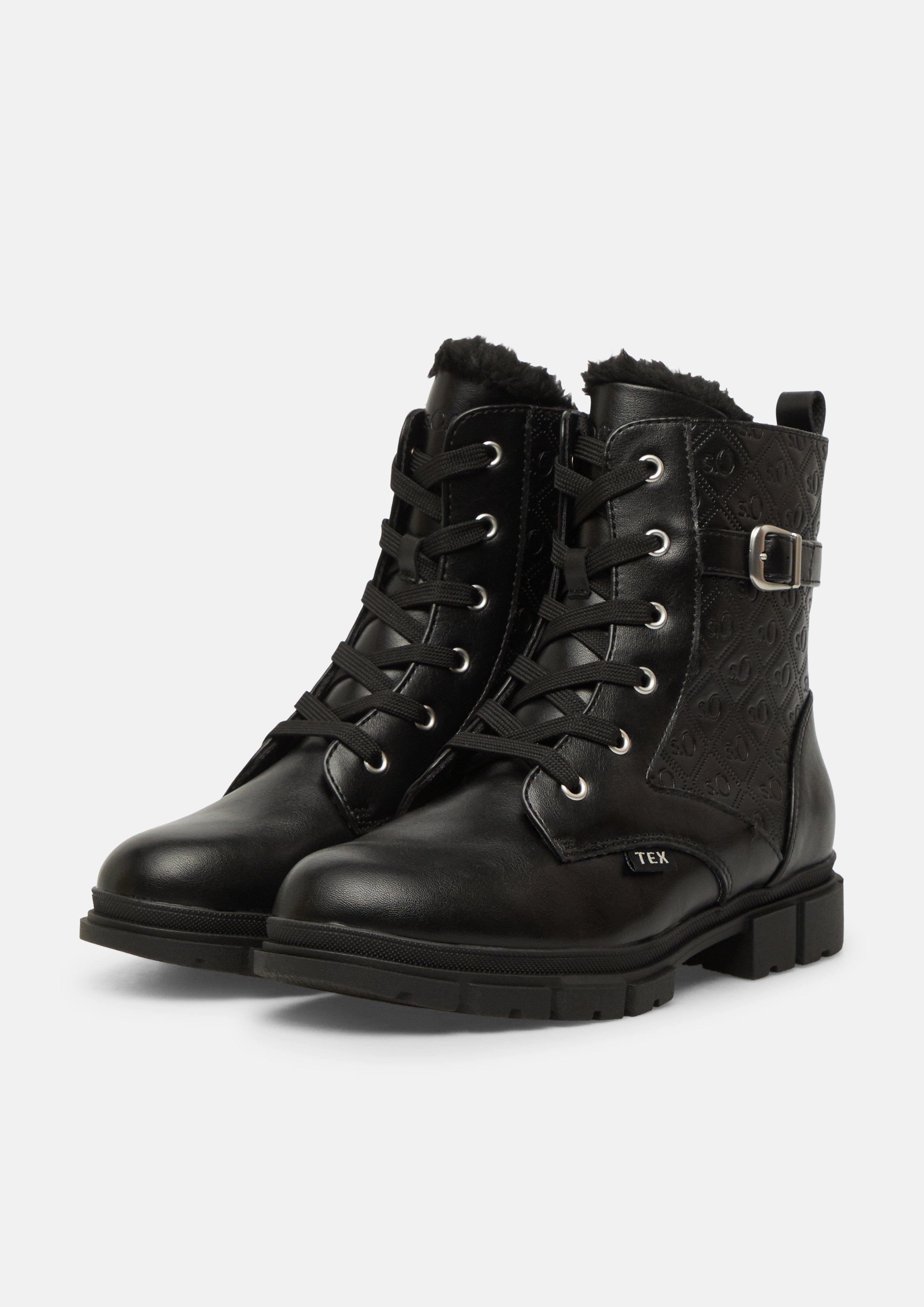Kinder Stiefel in schwarz von s.Oliver