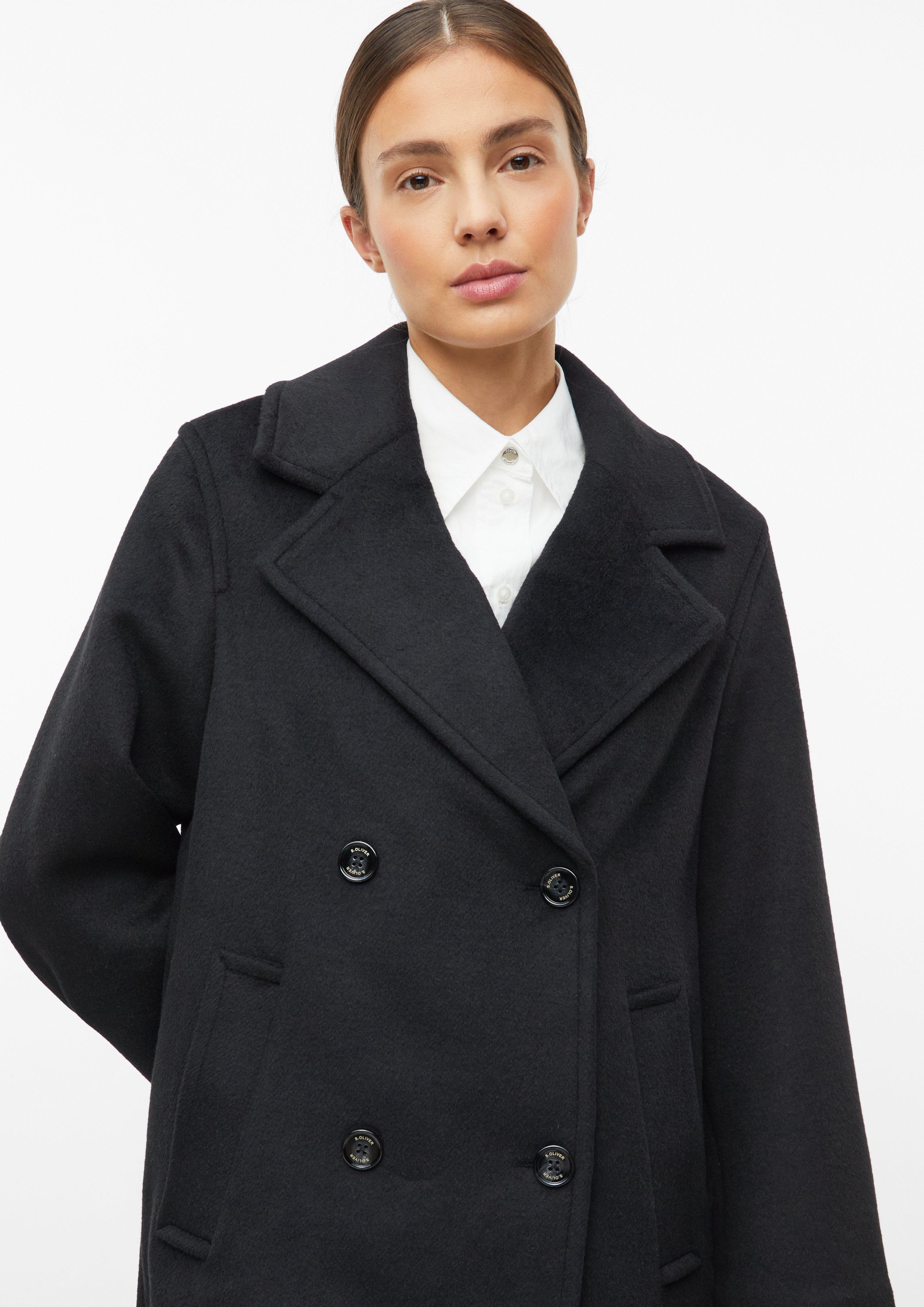 Damen Outdoor-Mantel in schwarz von s.Oliver