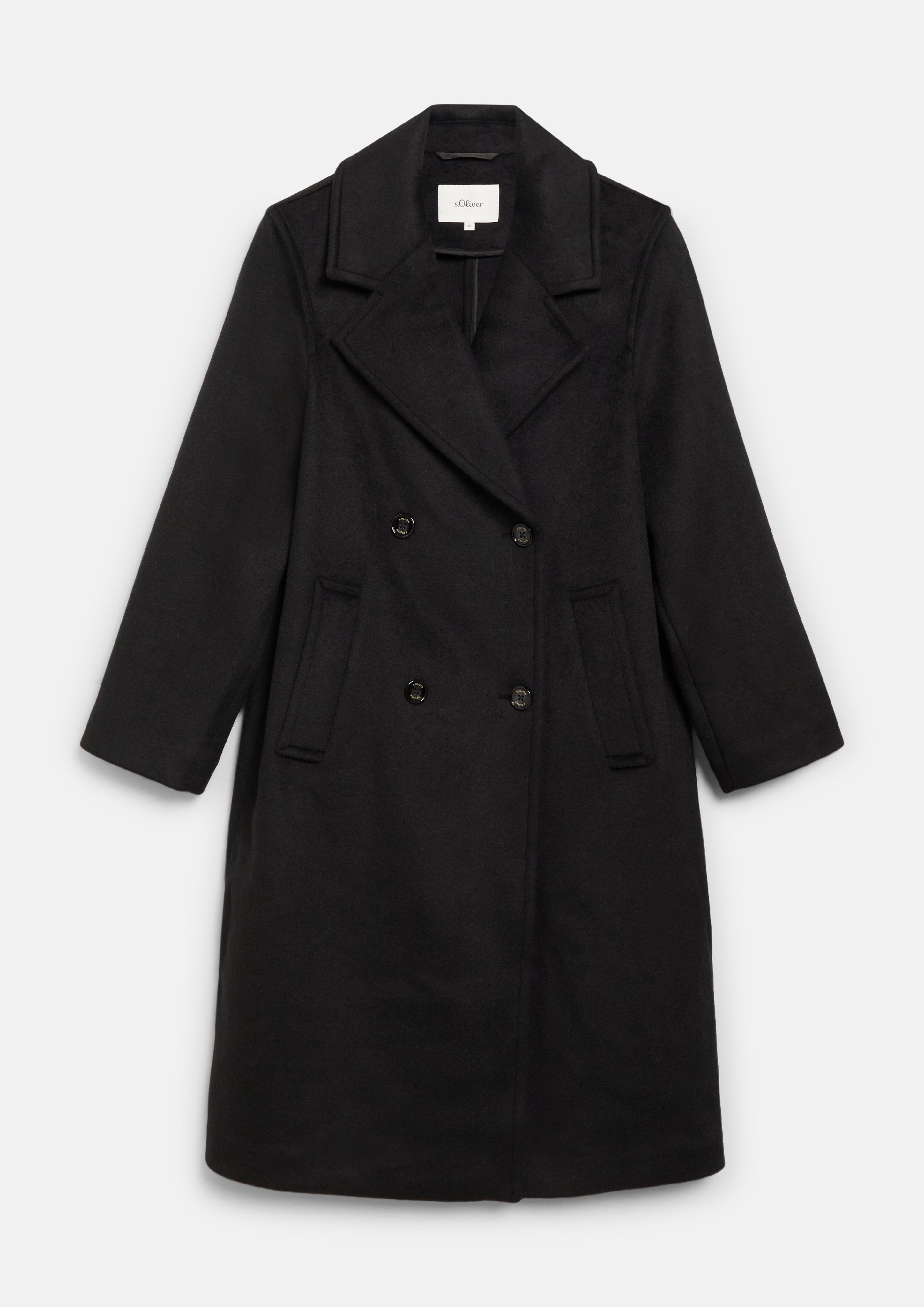 Damen Outdoor-Mantel in schwarz von s.Oliver