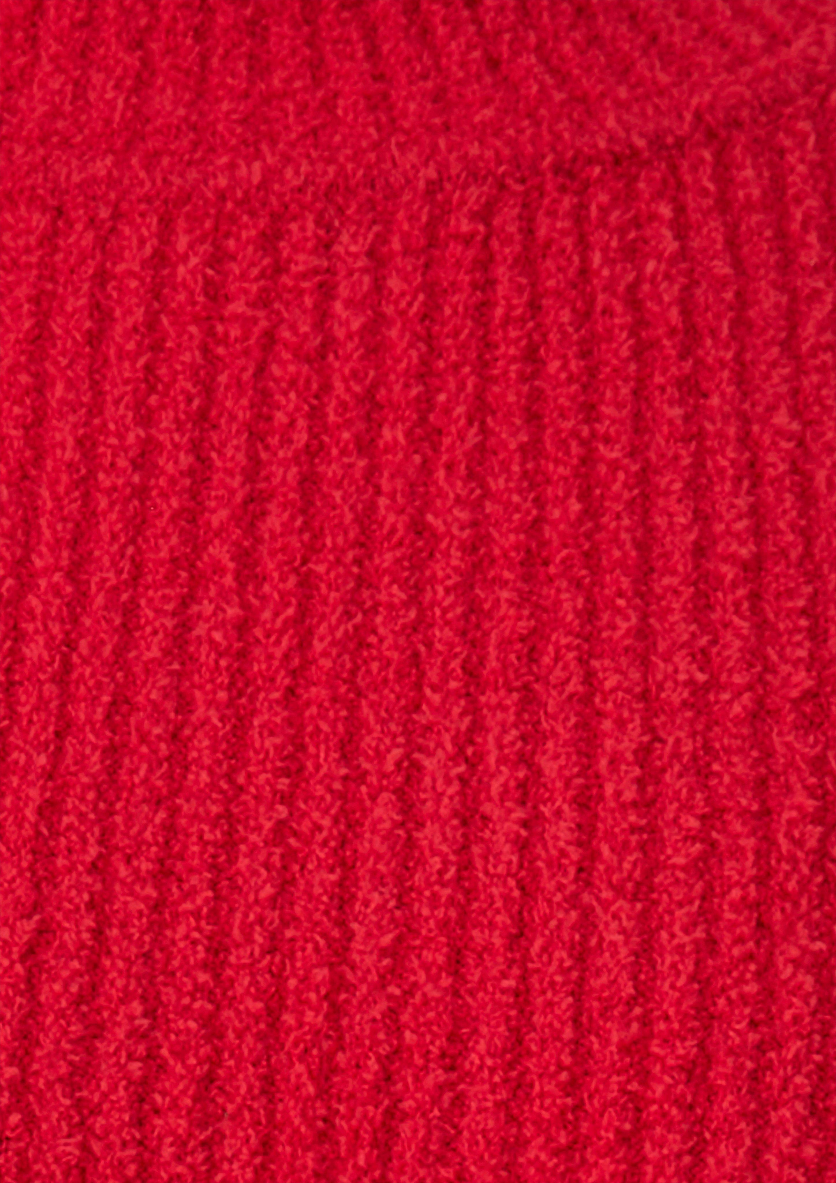 Kids Knitted pullover in red by s.Oliver