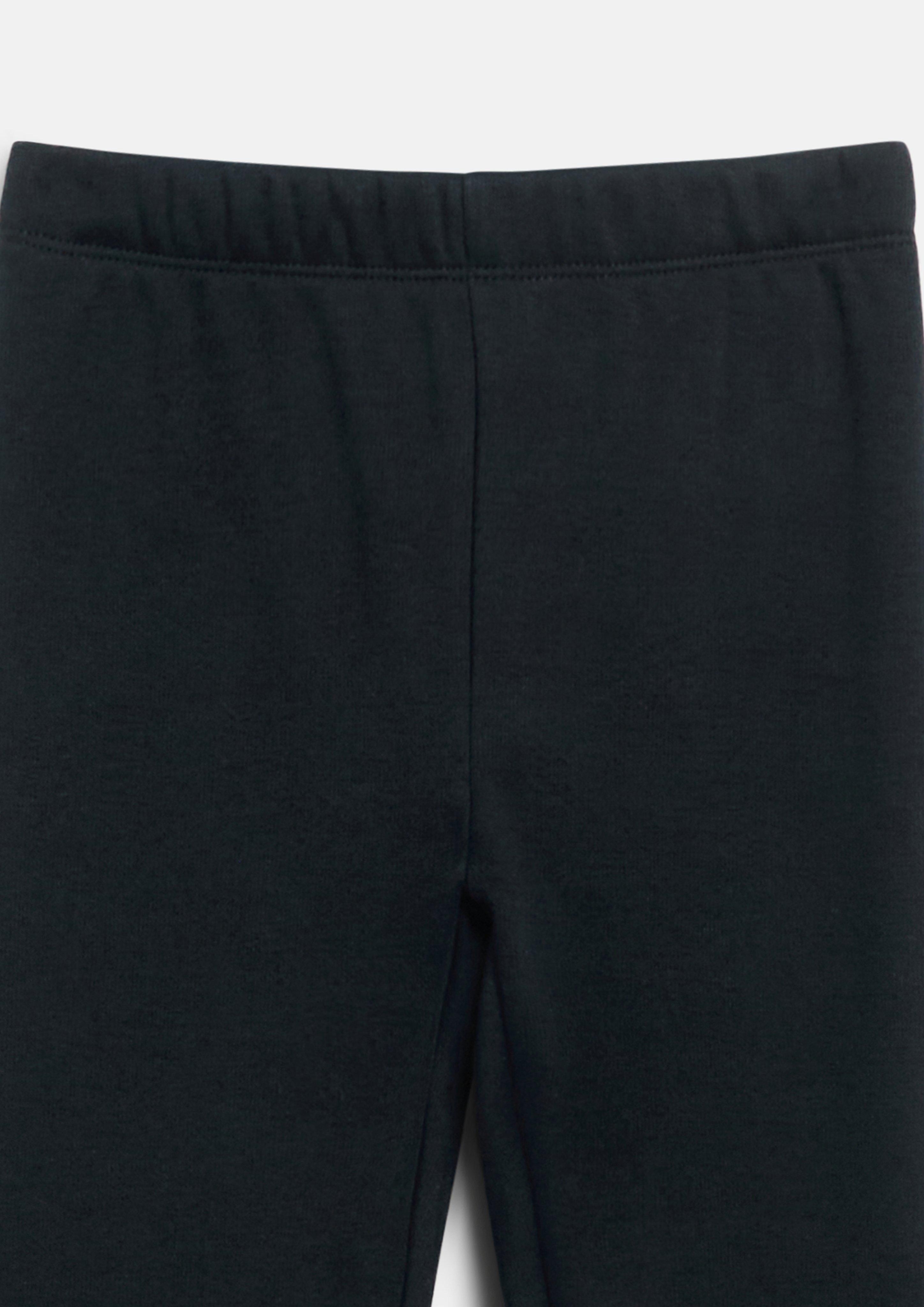 Junior Legging van thermofleece in zwart van s.Oliver