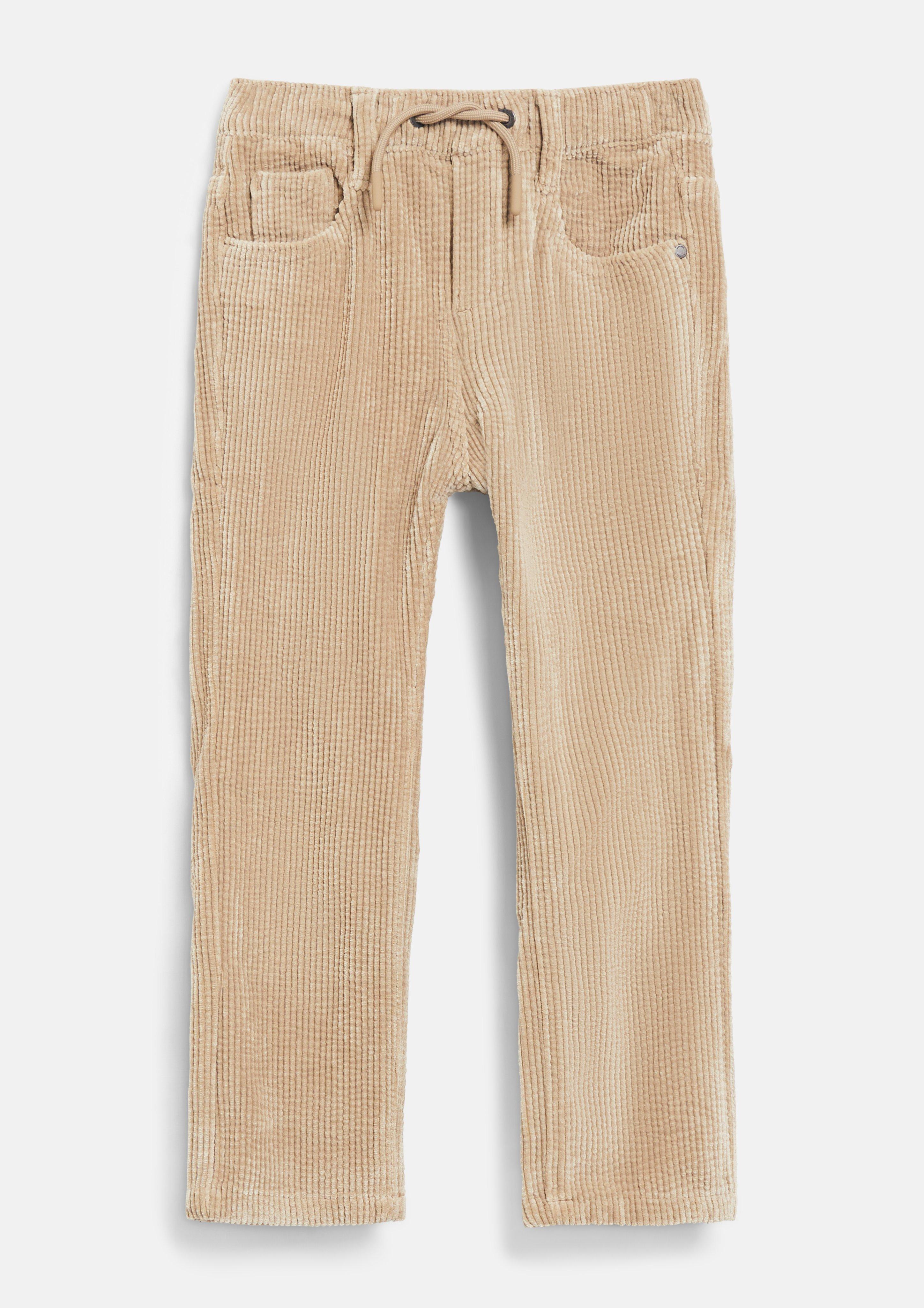 Cord-Jogpants Pelle / Regular Fit / Mid Rise / Straight Leg in Farbe braun von s.Oliver