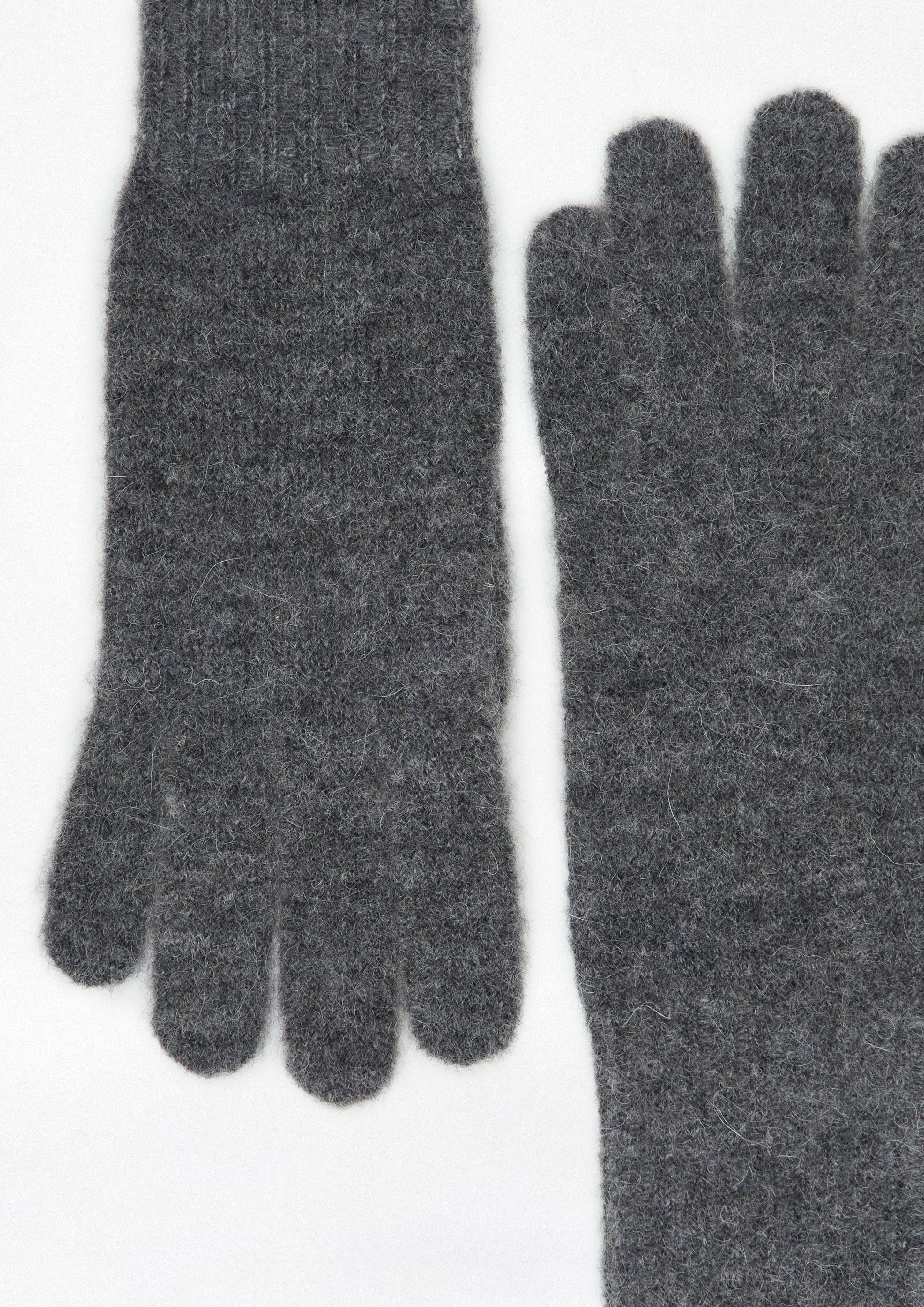 Handschuhe in grau von COMMA