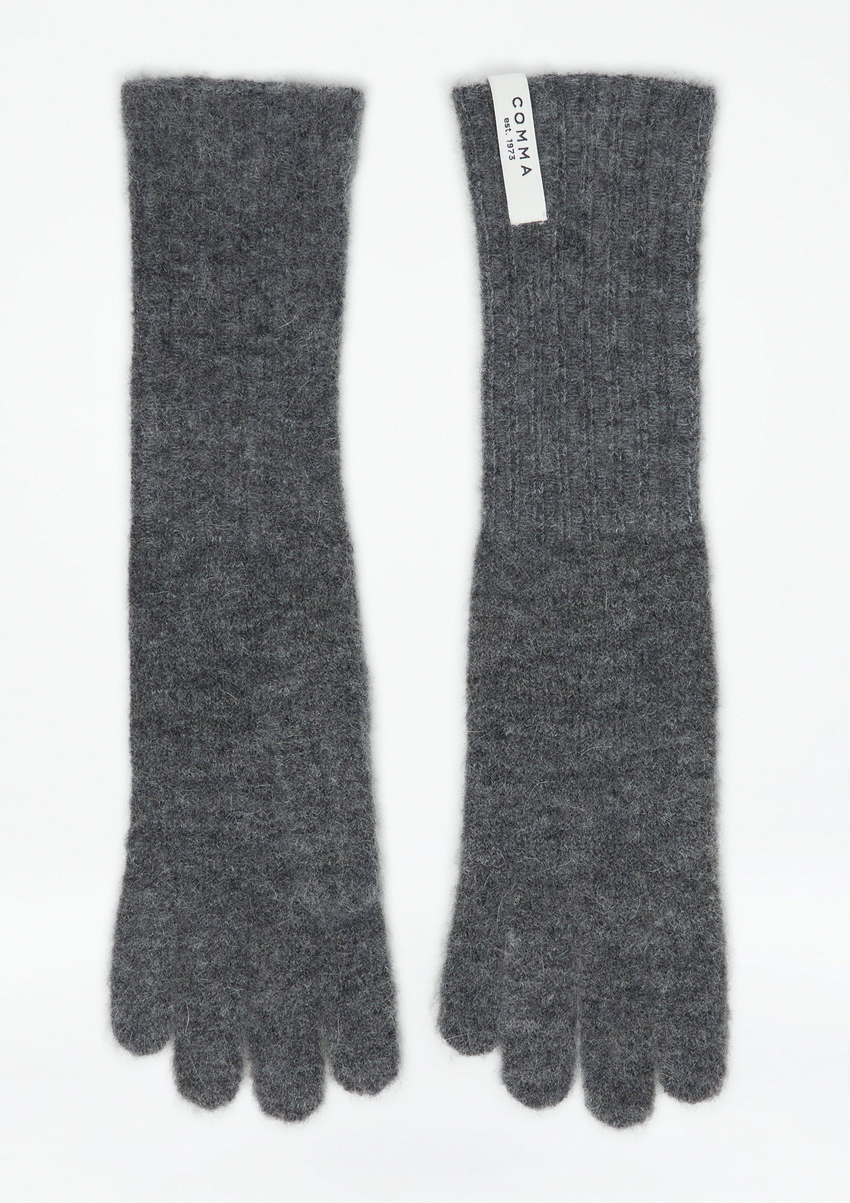 Handschuhe in grau von COMMA