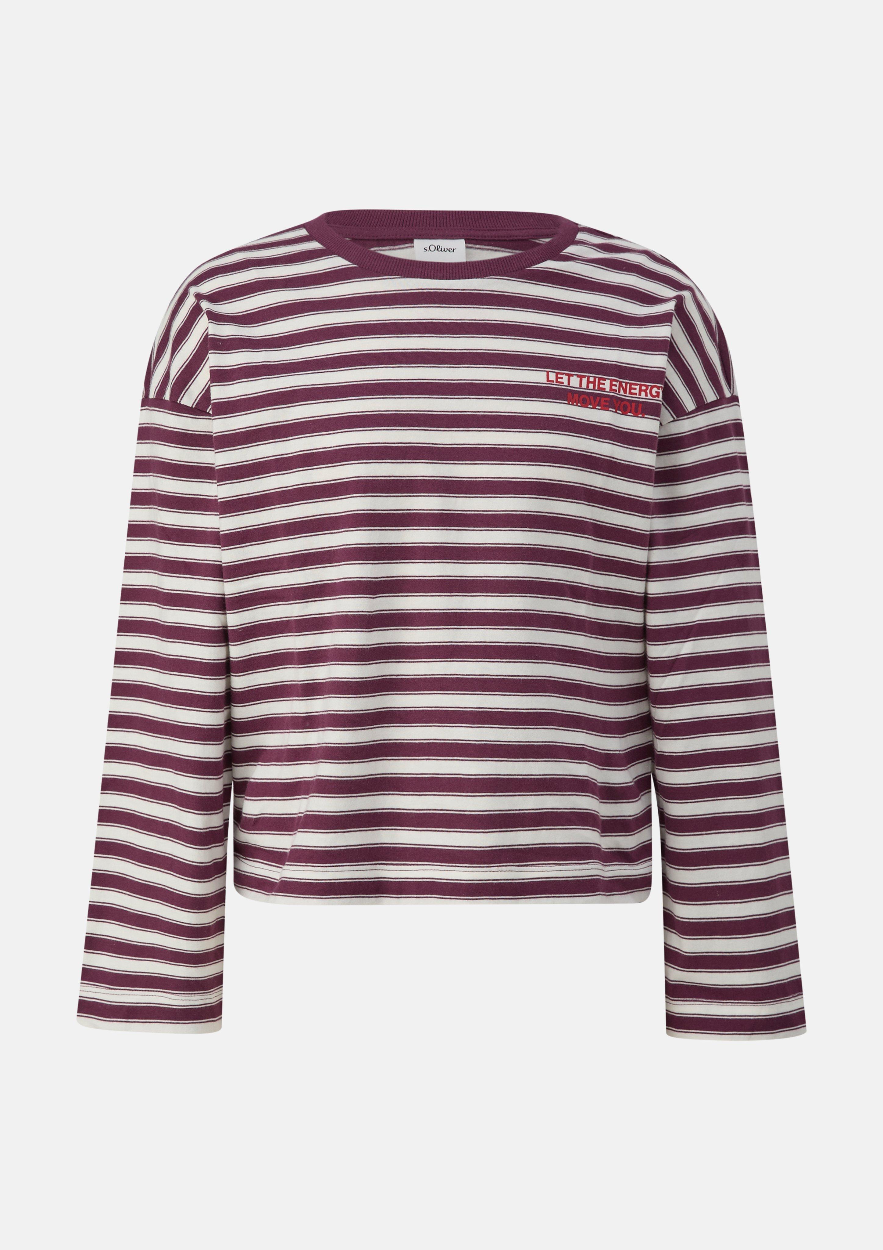 Tričko vo farbe bordová od s.Oliver