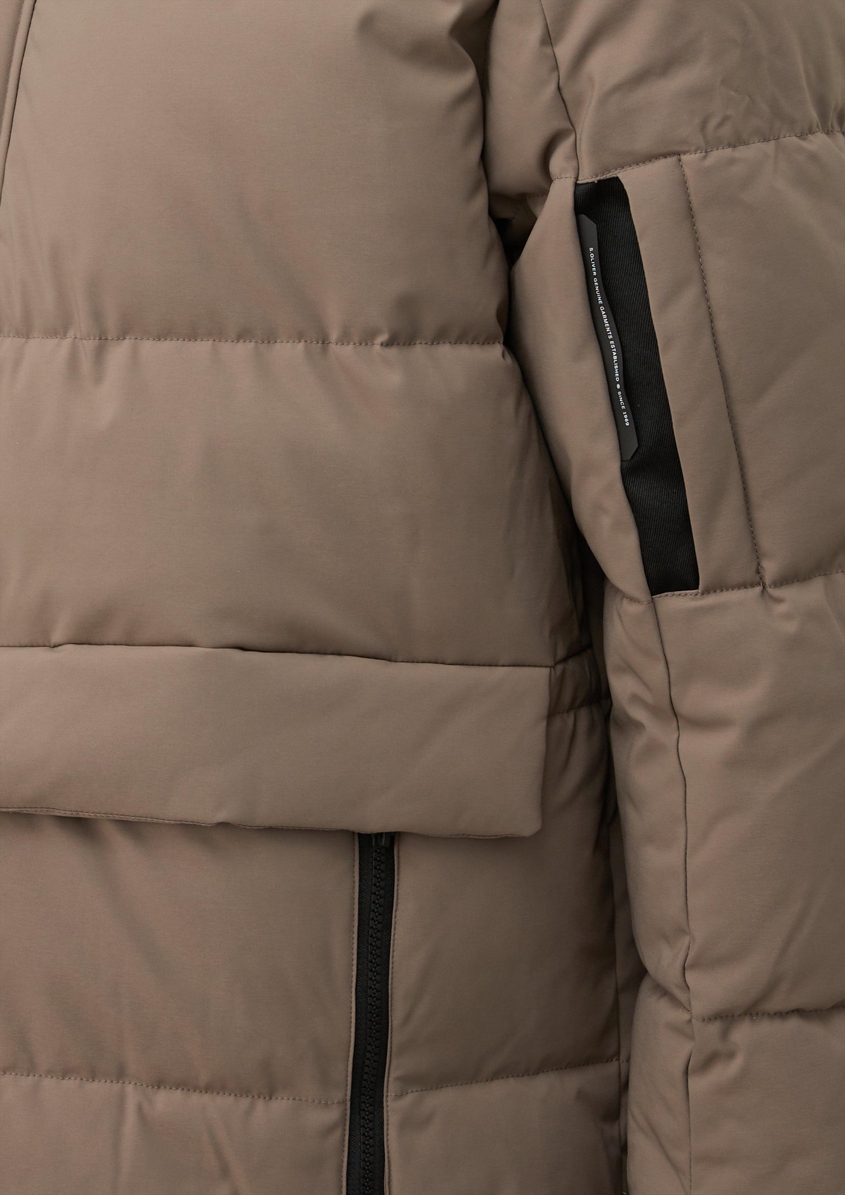 Heren Outdoor Buitenjas in bruin van s.Oliver Men Big Sizes