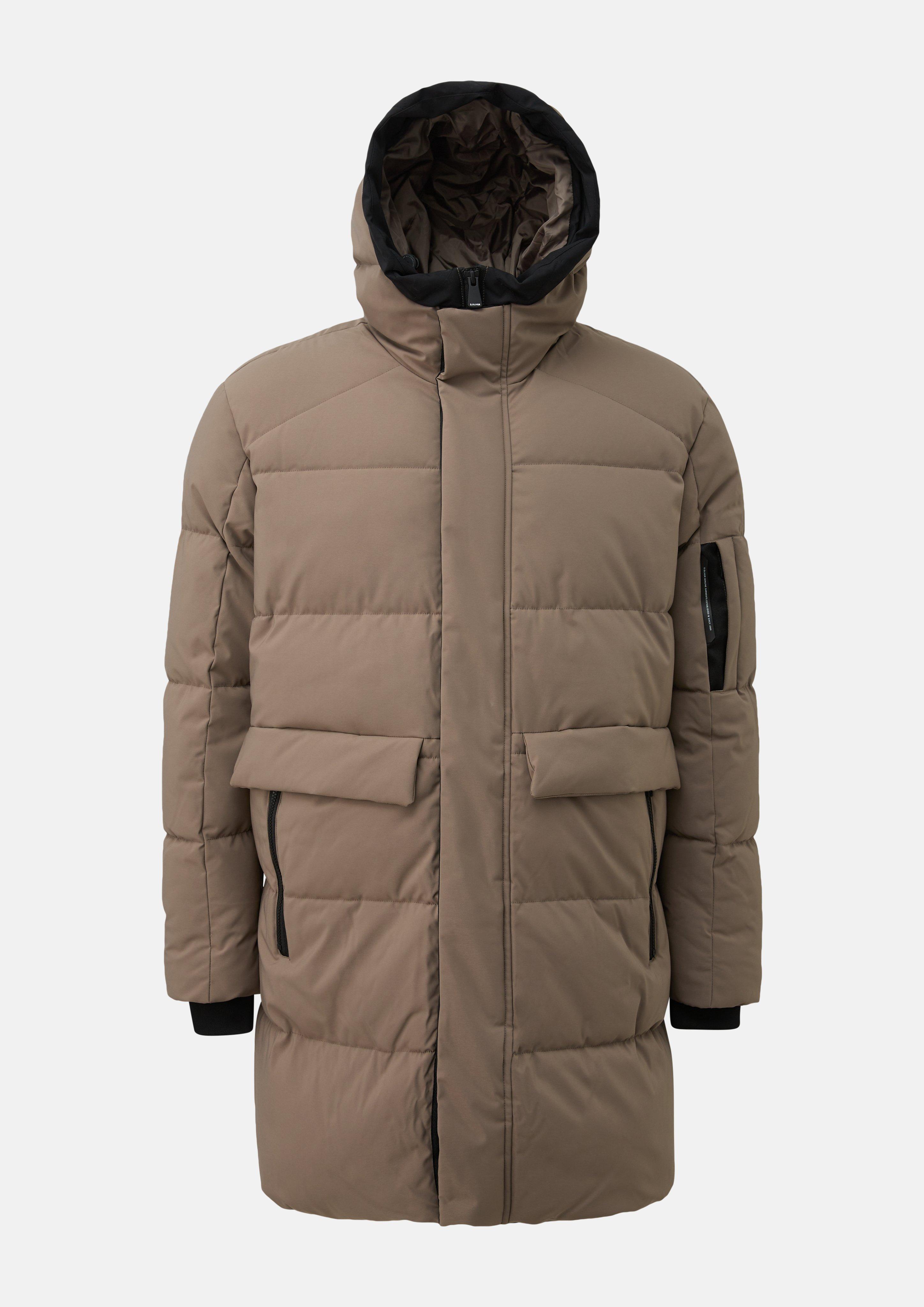 Heren Outdoor Buitenjas in bruin van s.Oliver Men Big Sizes
