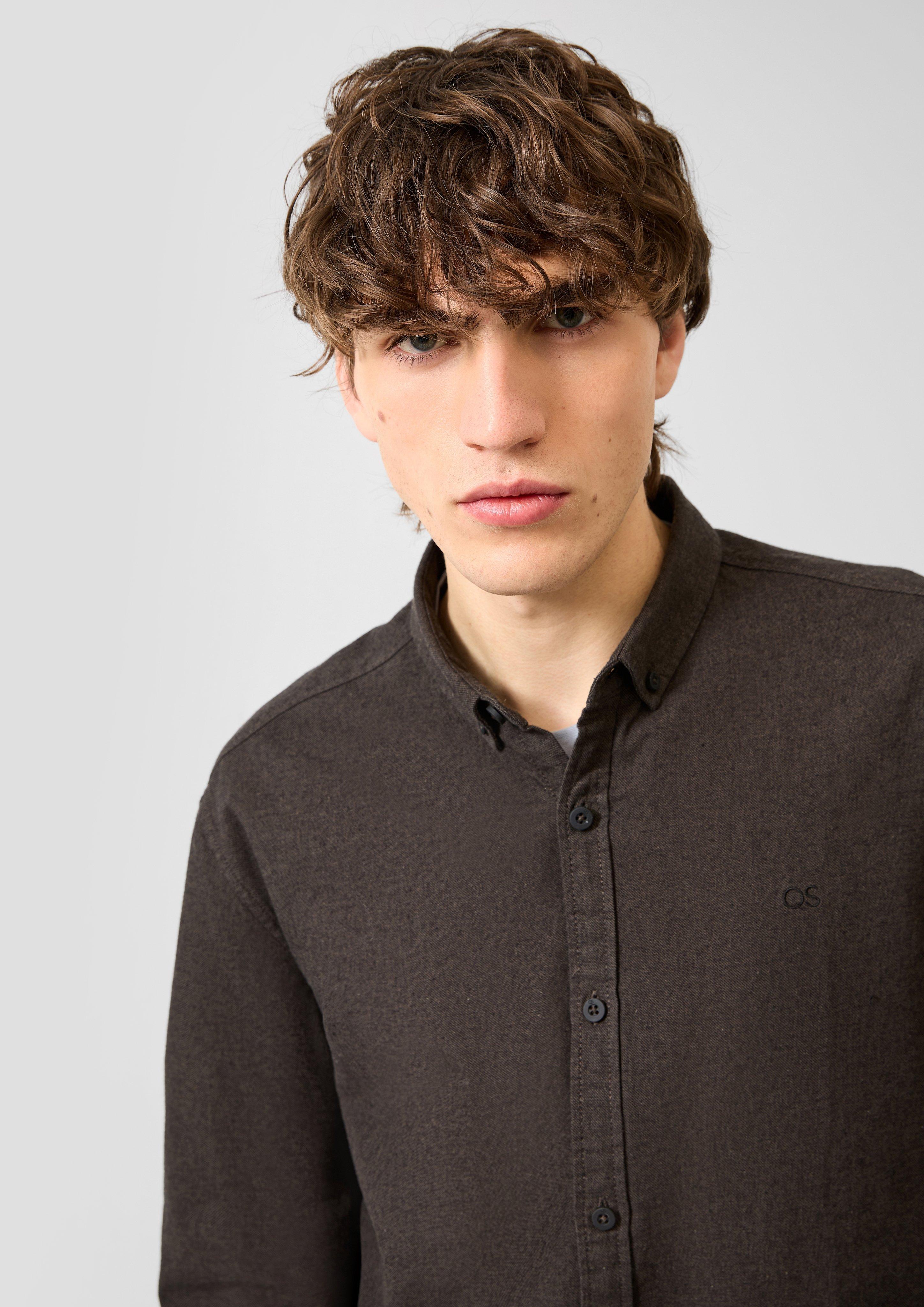 Herren Hemd in braun von QS
