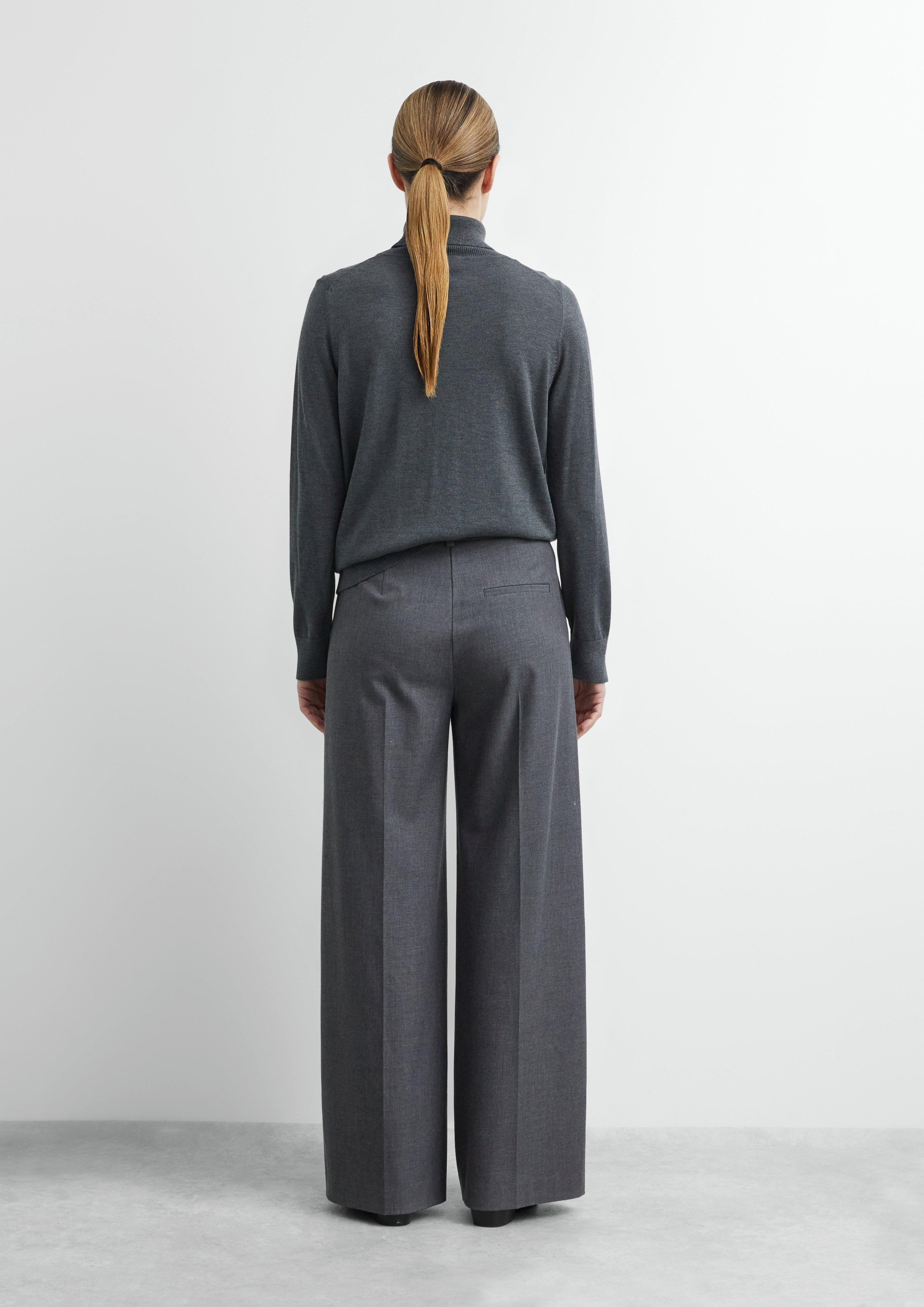 Femmes Pantalon en gris de COMMA