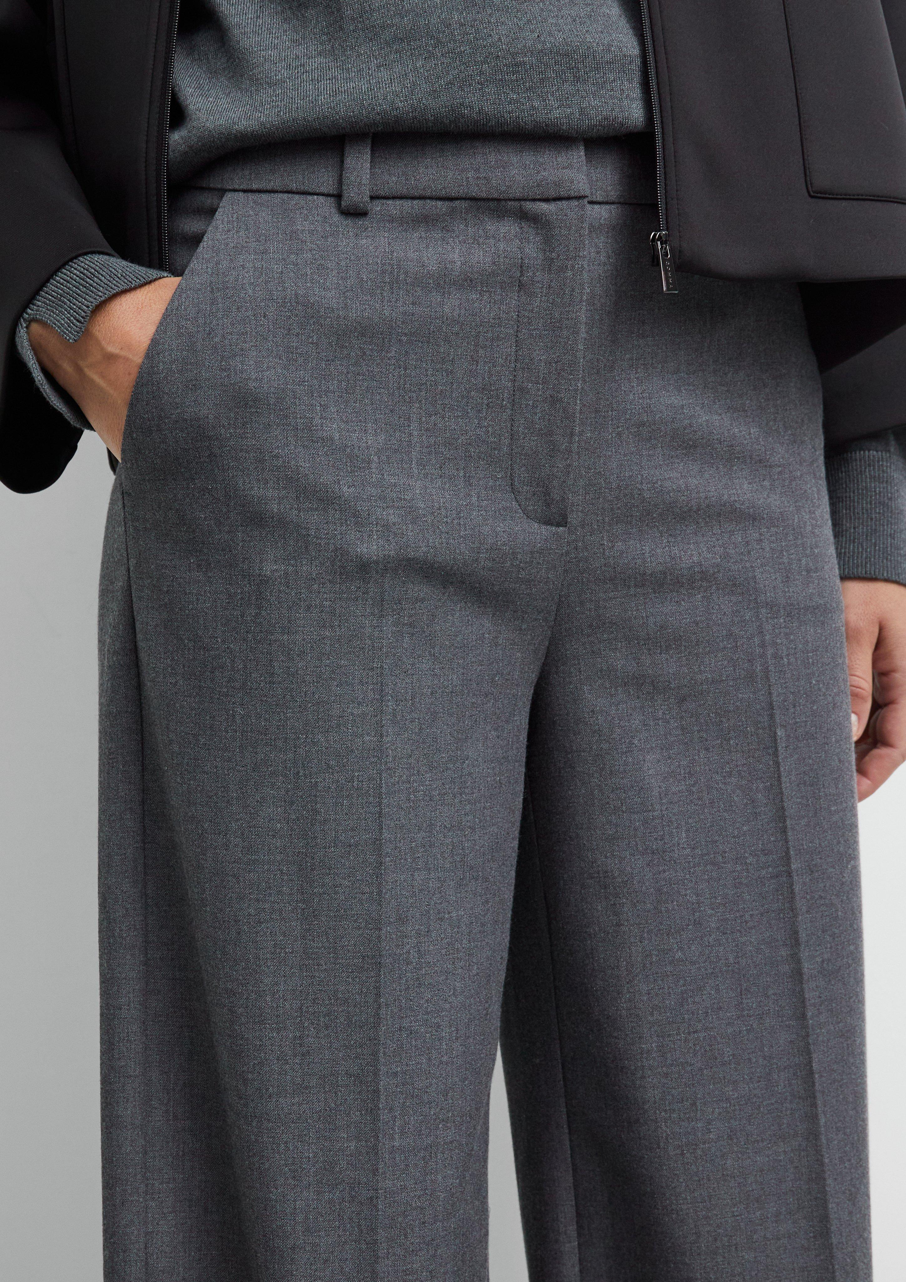 Femmes Pantalon en gris de COMMA
