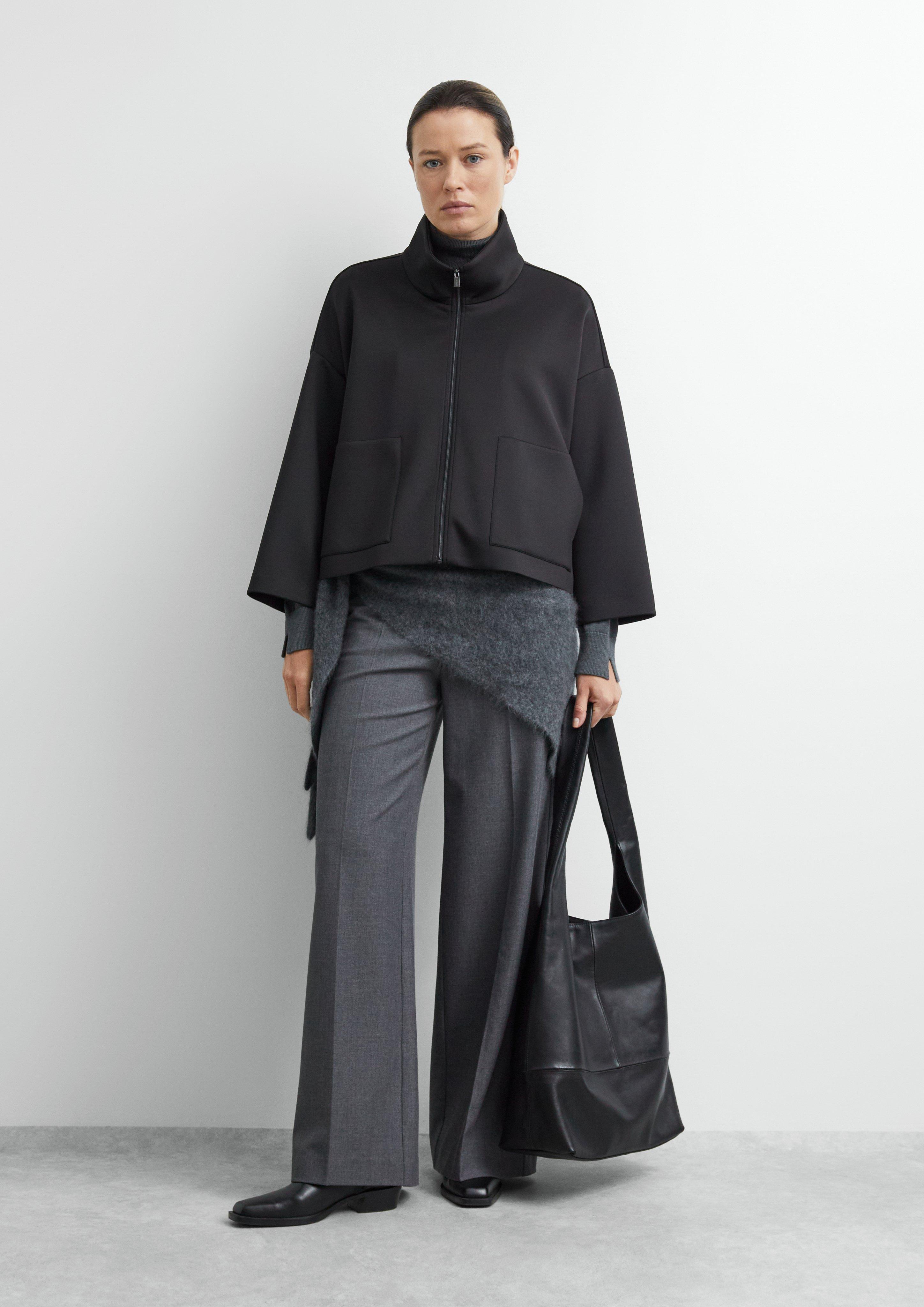 Femmes Pantalon en gris de COMMA