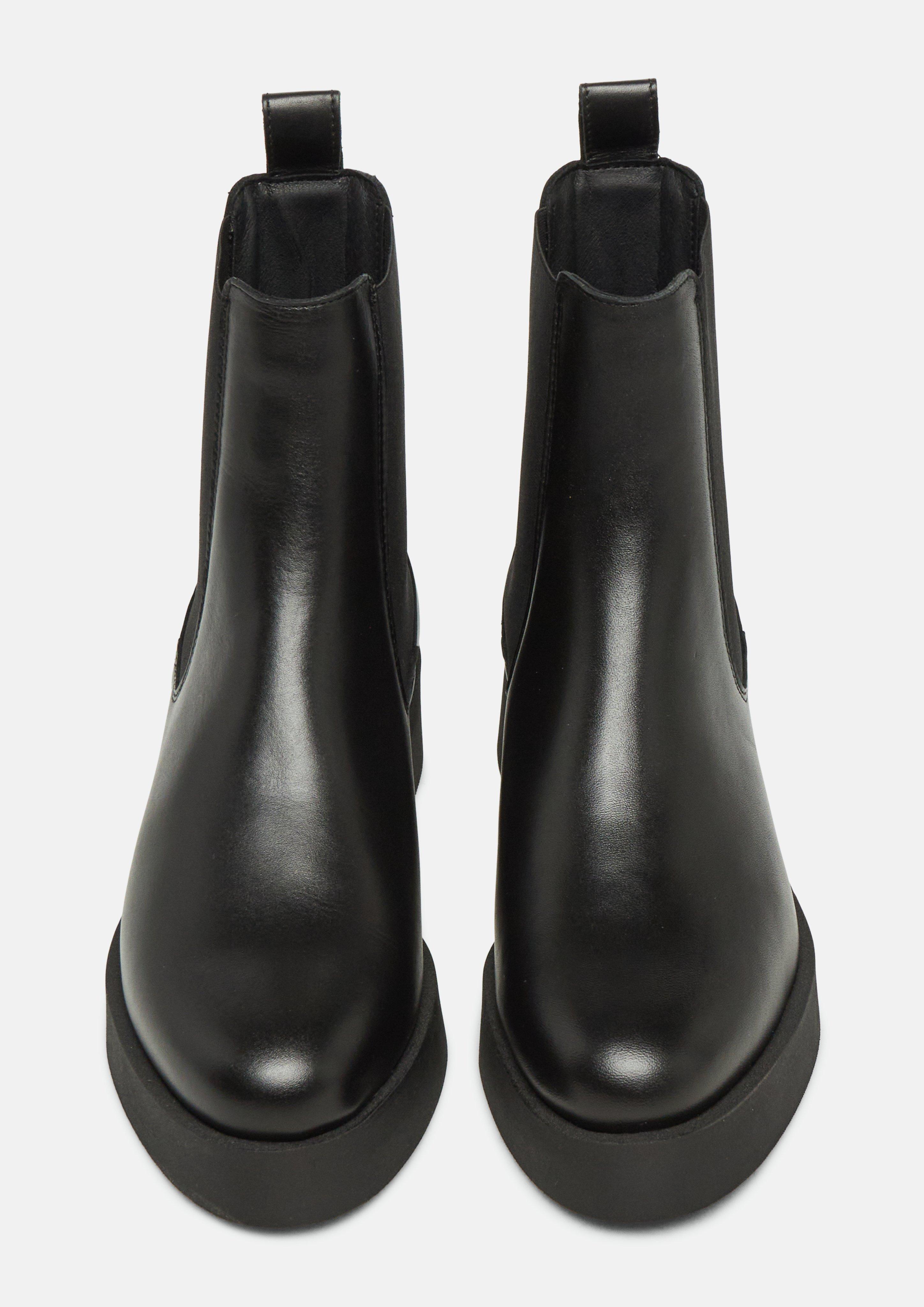 Femmes Bottes en noir de comma