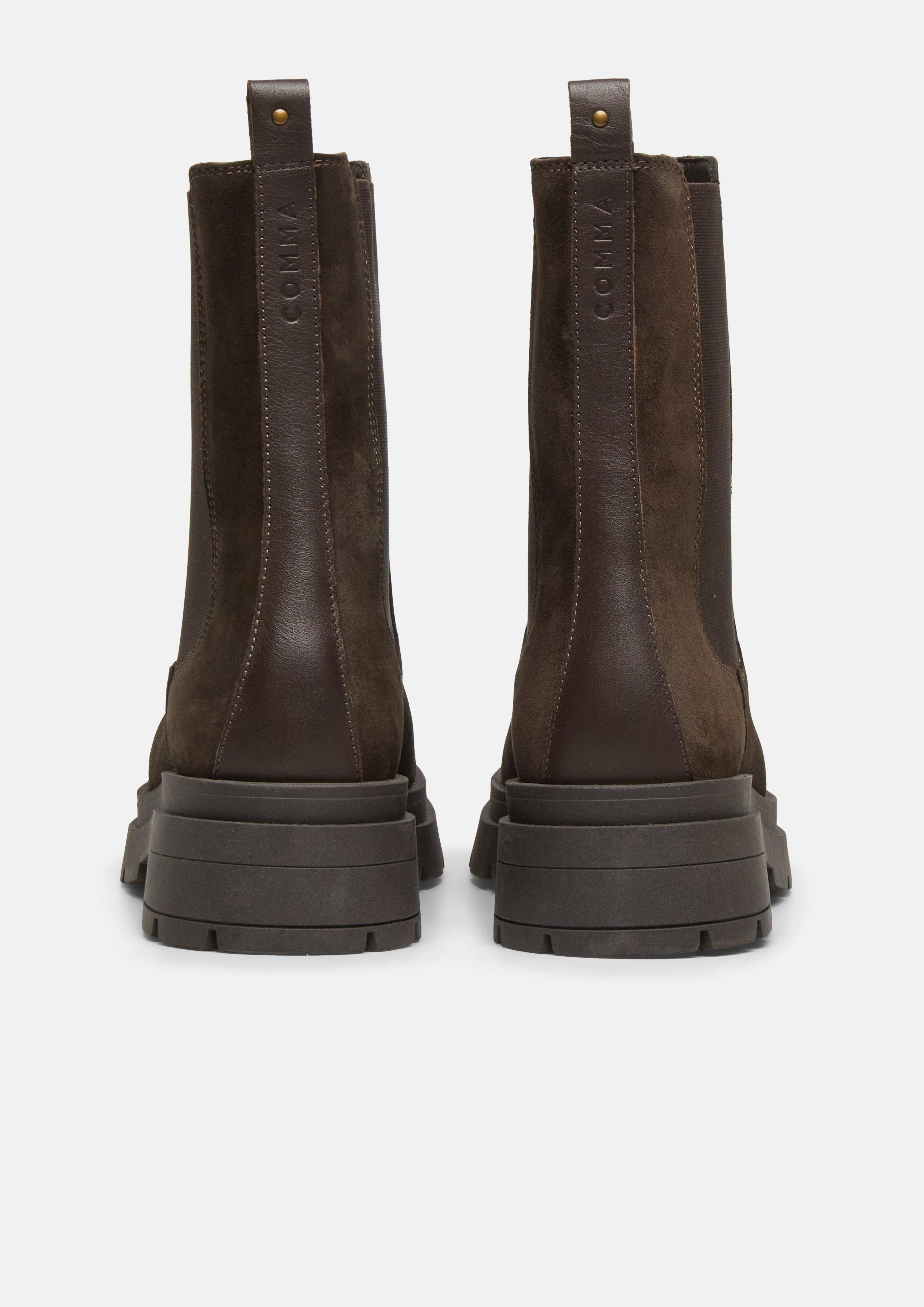 Bottines Chelsea en brun de COMMA