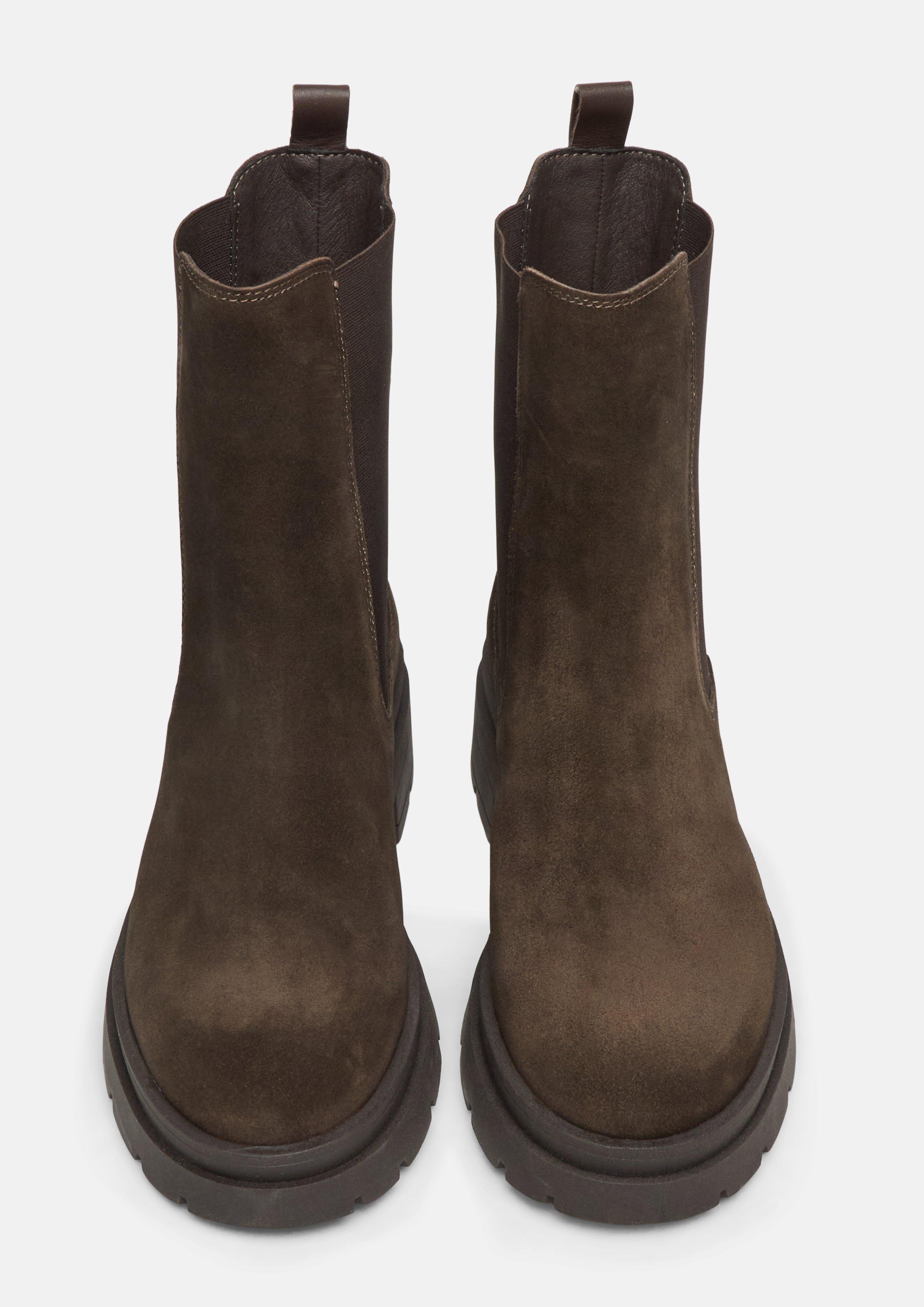 Bottines Chelsea en brun de COMMA
