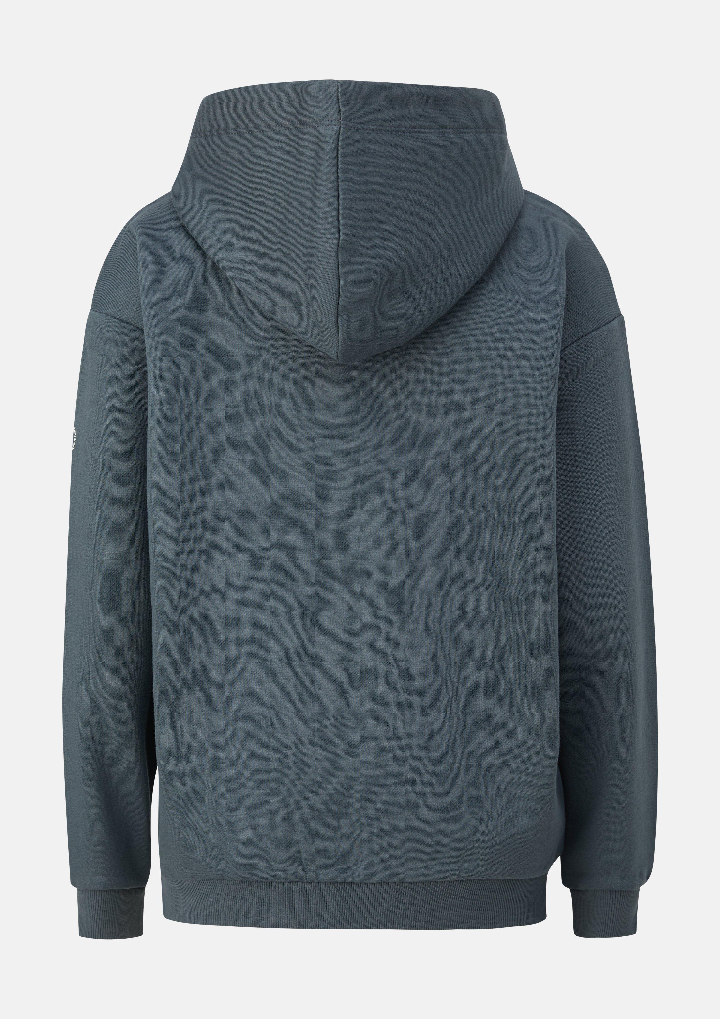 Kinder Kuschelige Oversize Sweatjacke mit Reißverschlusstaschen in grau von s.Oliver
