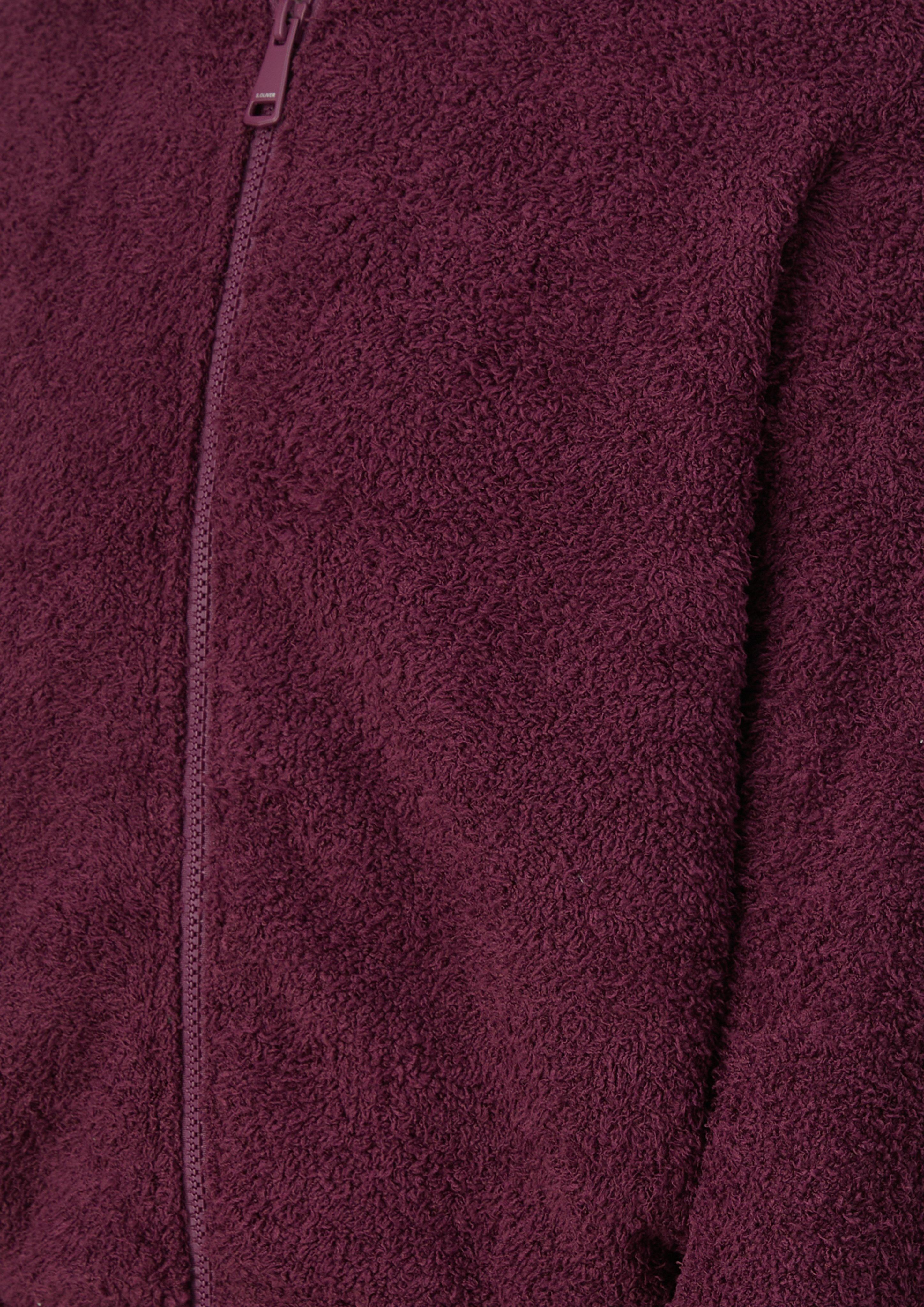 Junior Sweat-shirt Veste en rouge de s.Oliver