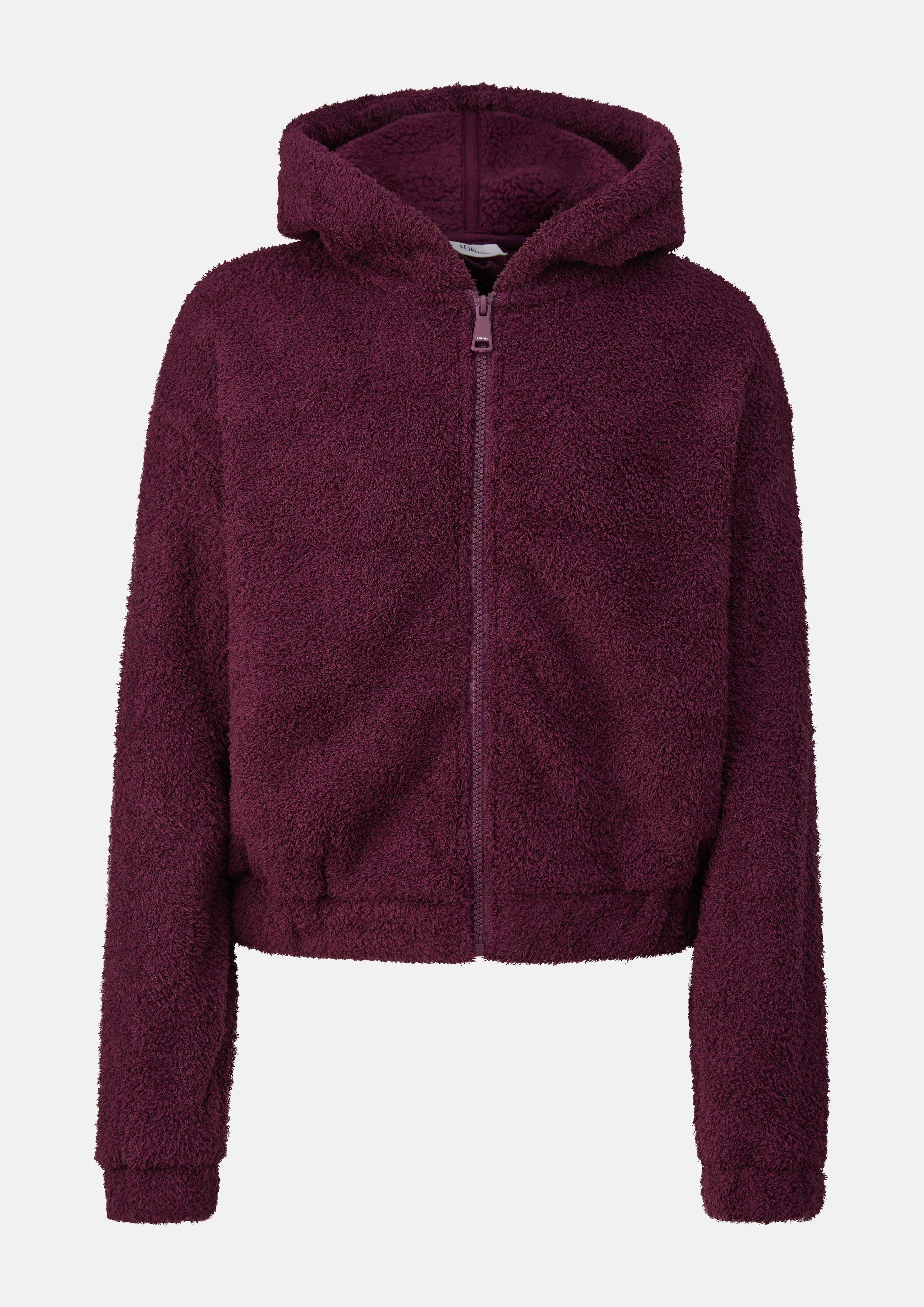 Junior Sweat-shirt Veste en rouge de s.Oliver