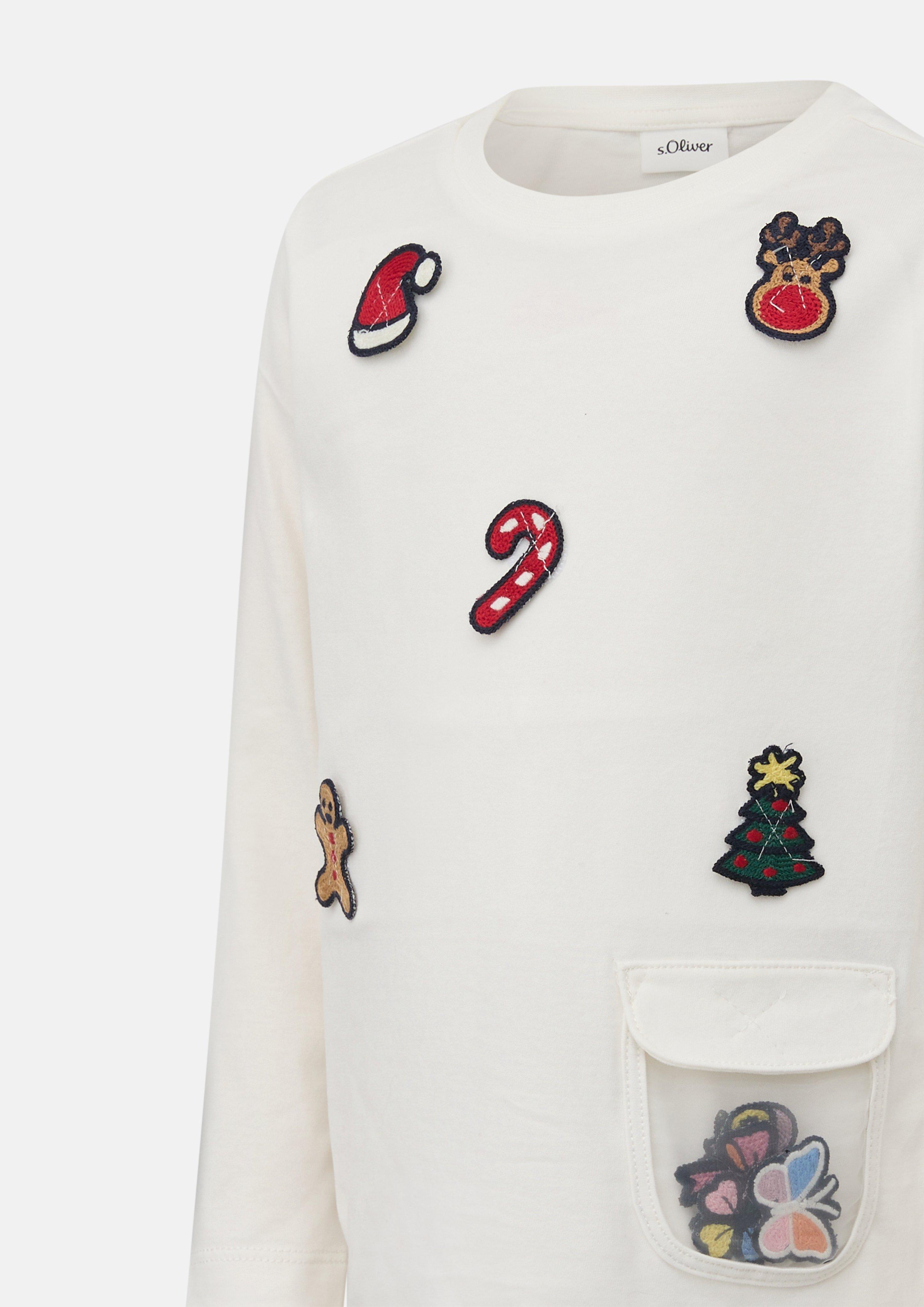 Junior T-shirt en blanc de s.Oliver