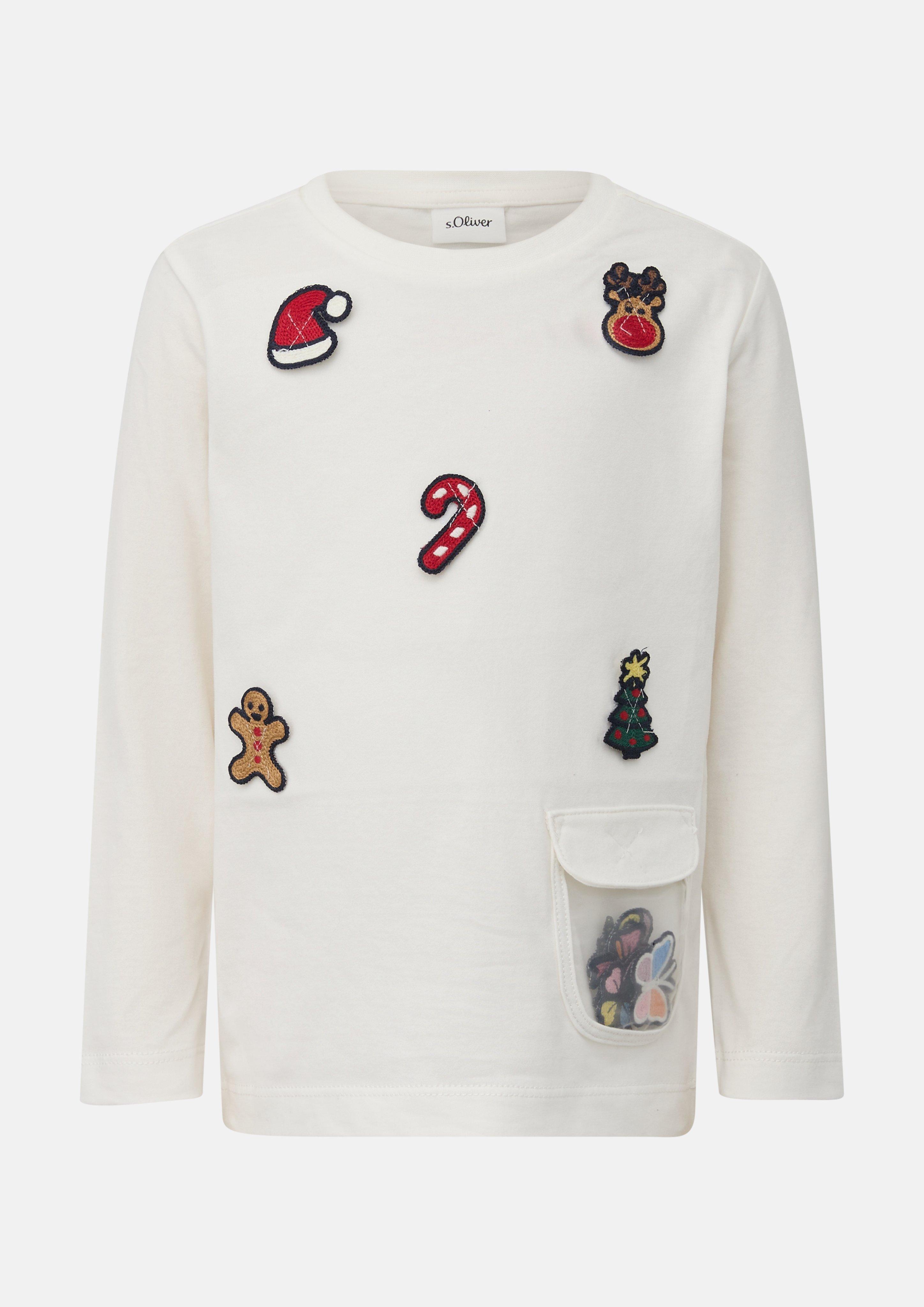 T-shirt en crème de s.Oliver