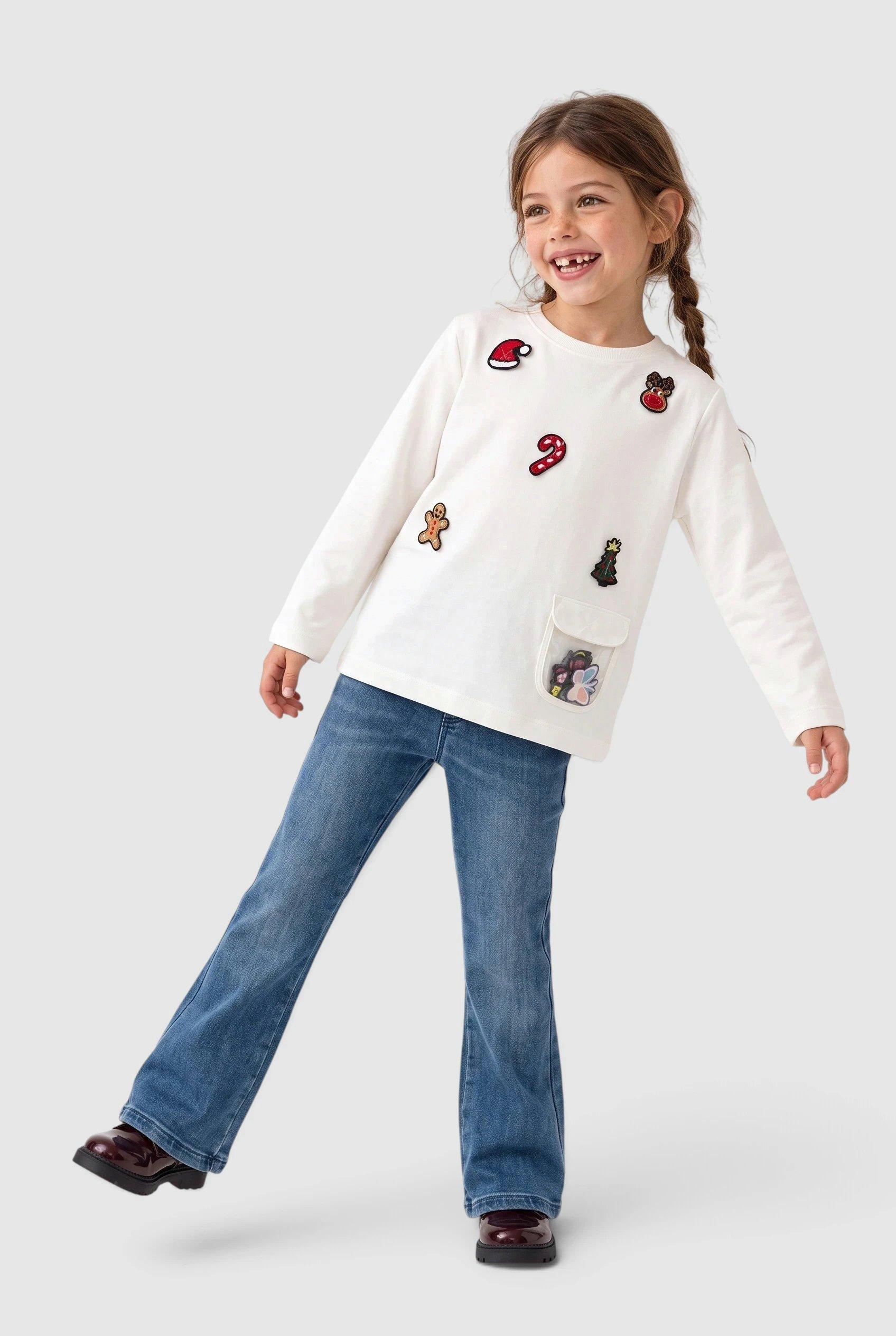 Junior T-shirt en blanc de s.Oliver