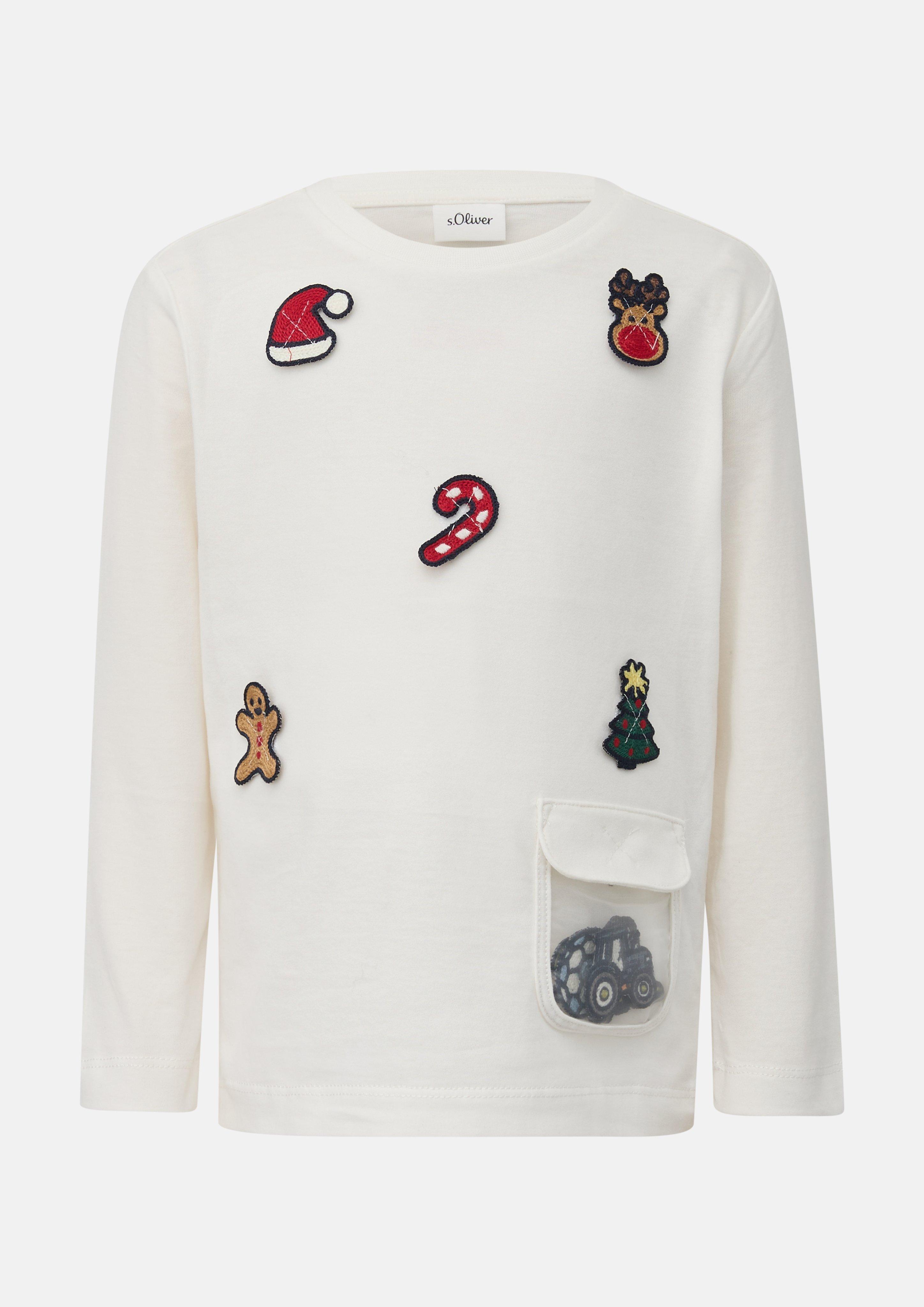 Junior T-Shirt in wit van s.Oliver
