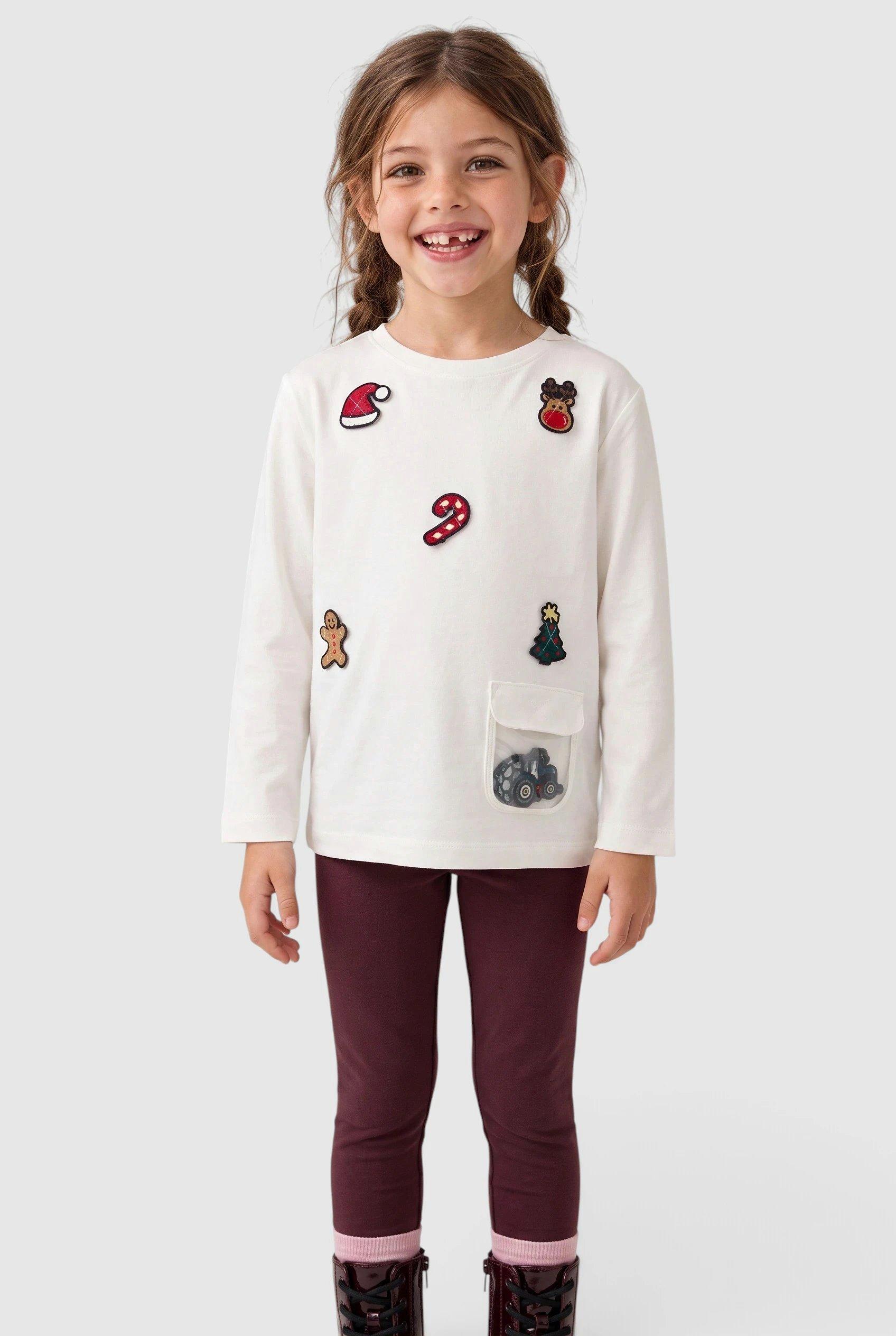Junior T-Shirt in wit van s.Oliver