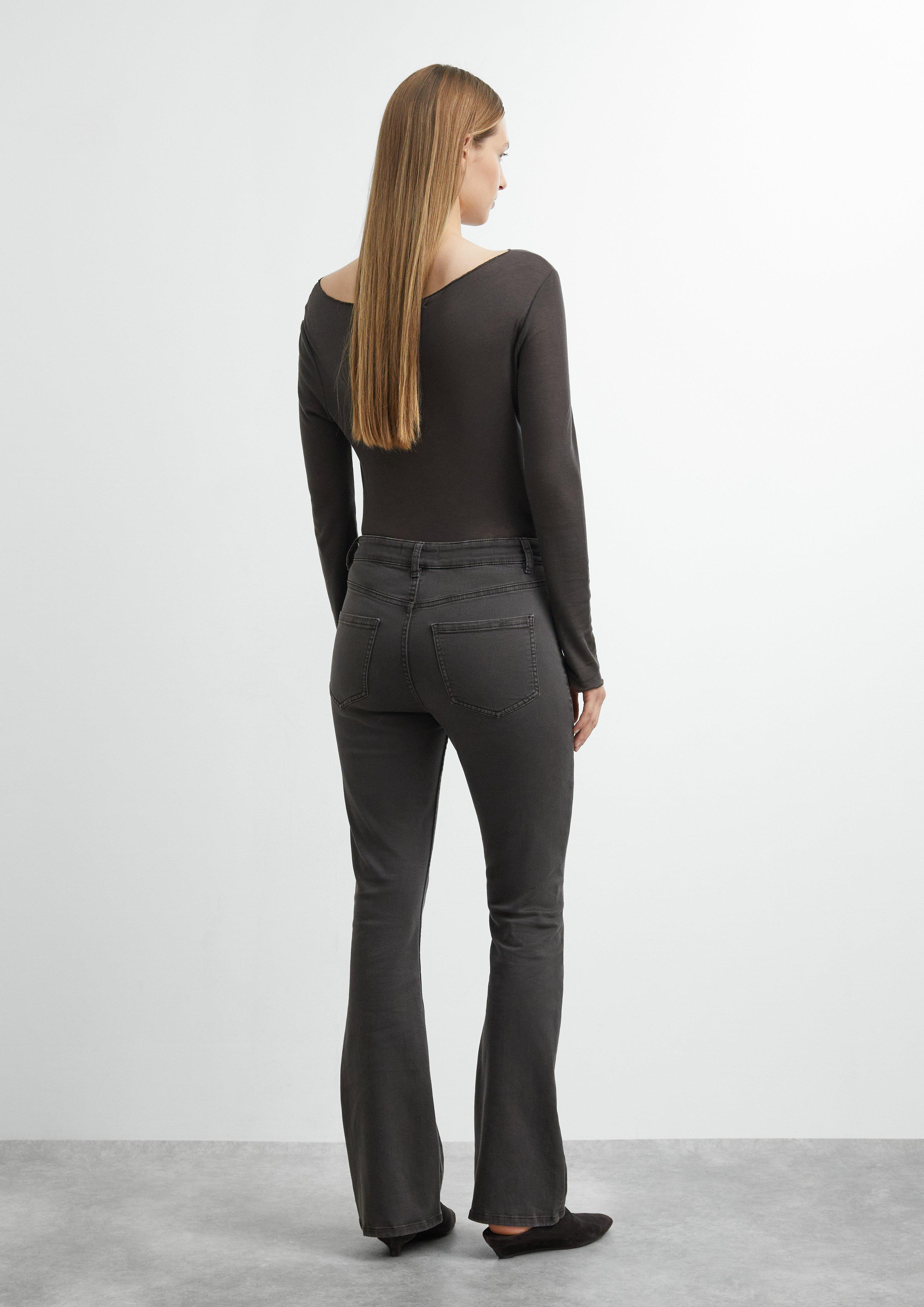 Pantalon en jean en brun de COMMA