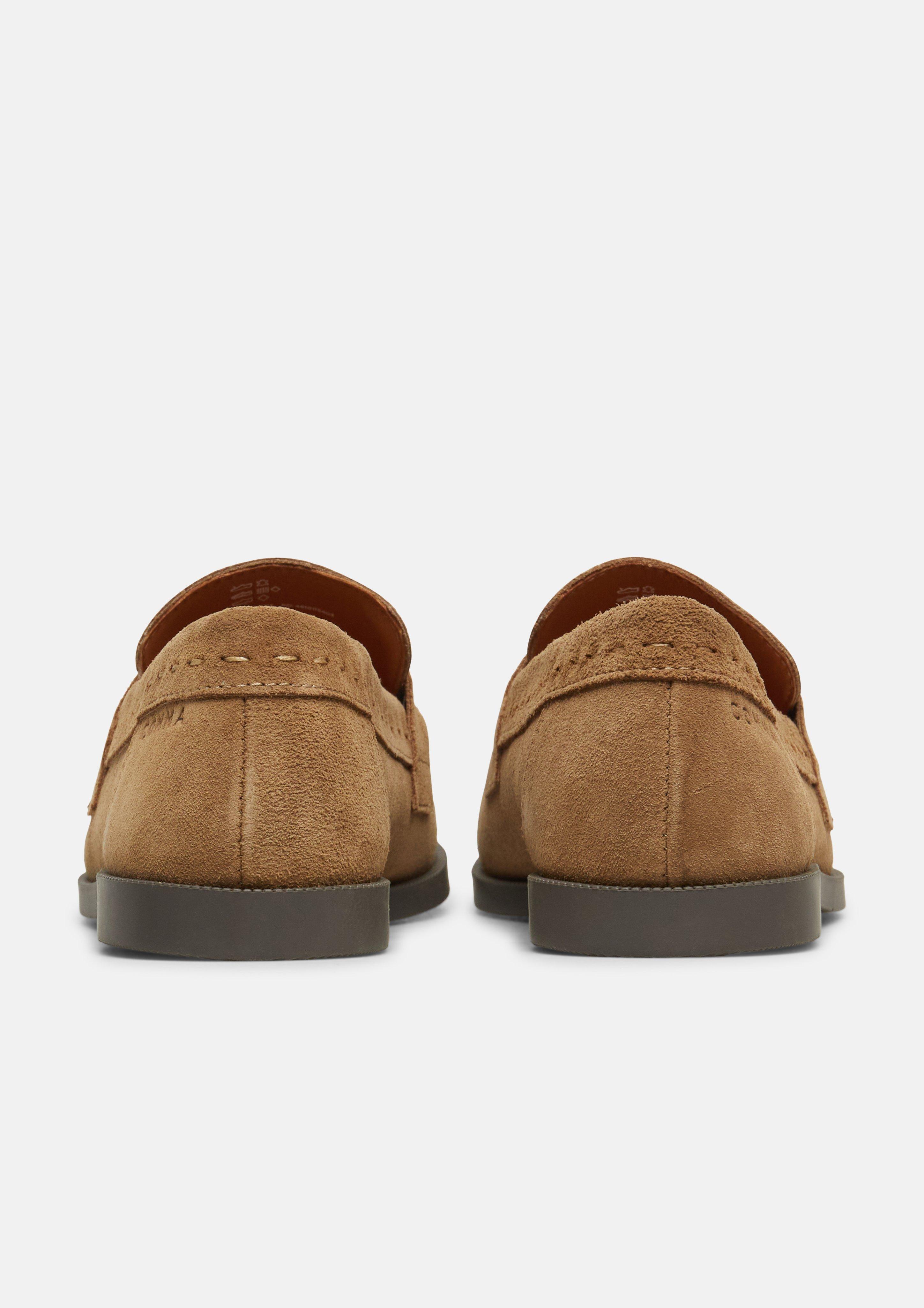 loafer in brown by COMMA