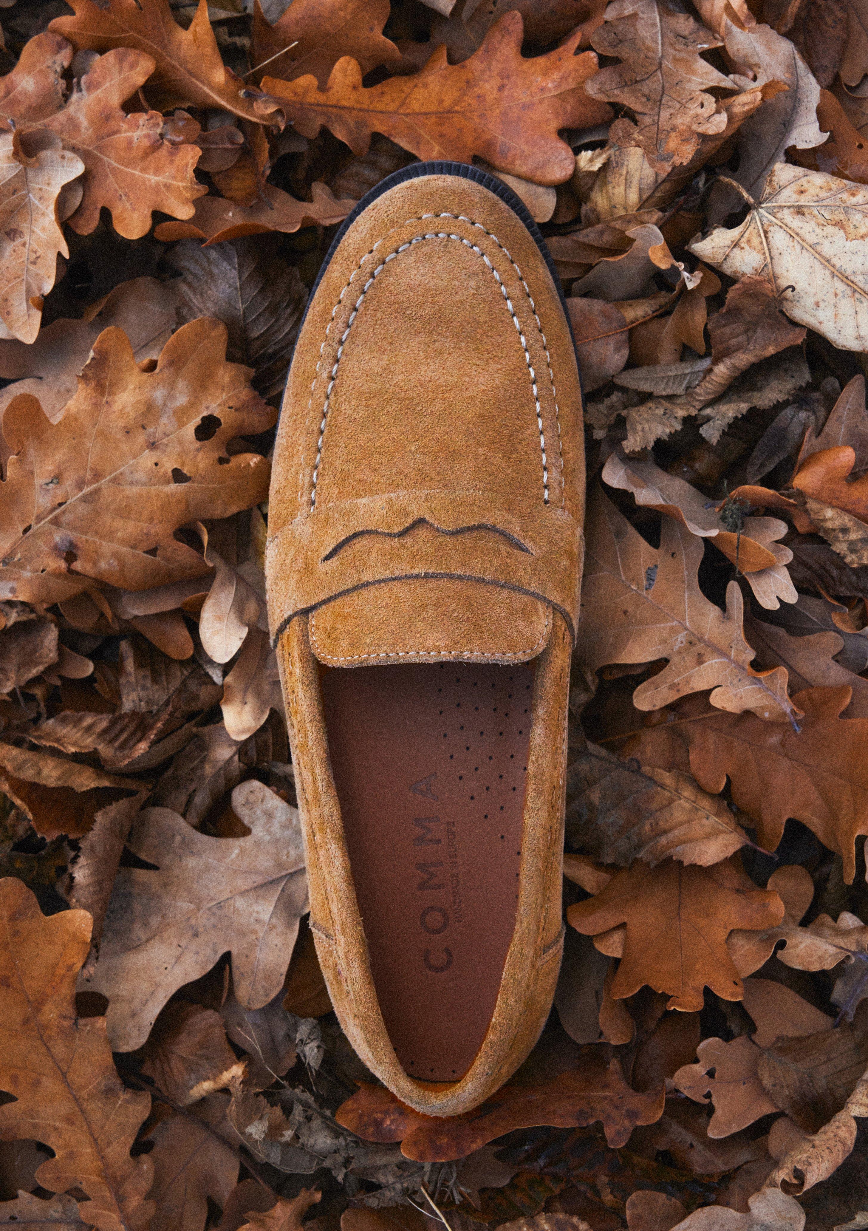 Loafer in braun von COMMA