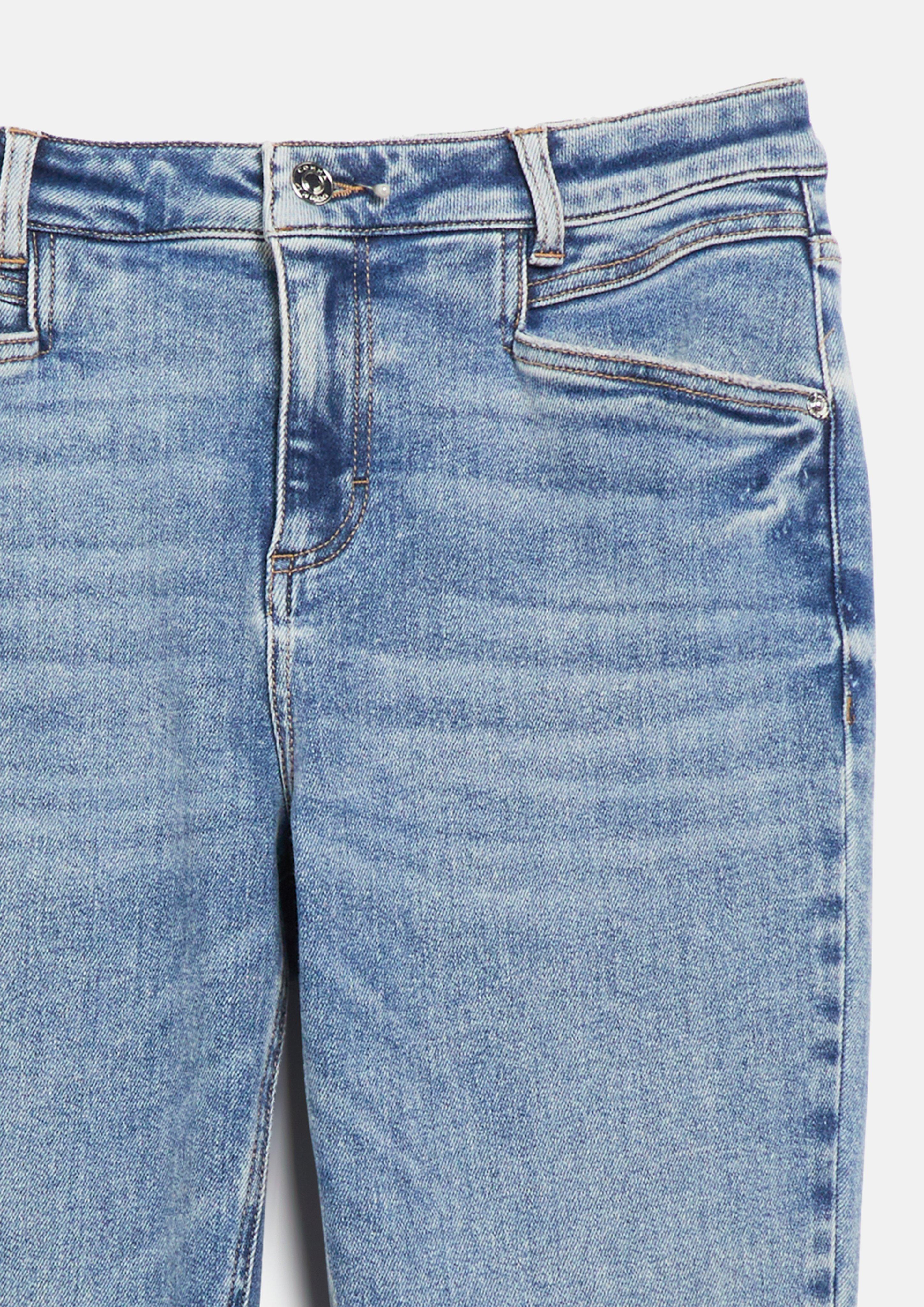 Dames Jeans broek in blauw van COMMA