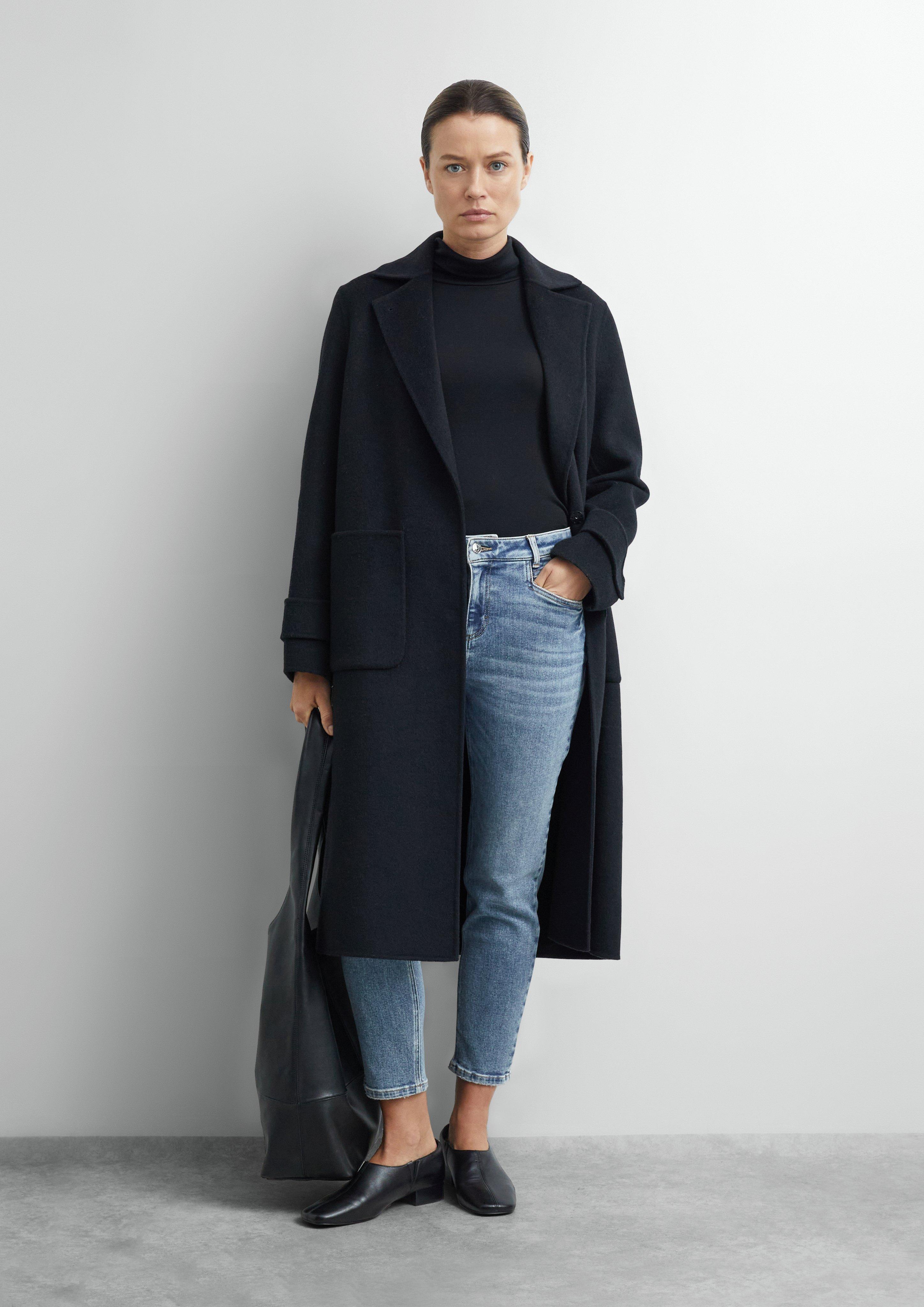 Dames Jeans broek in blauw van COMMA