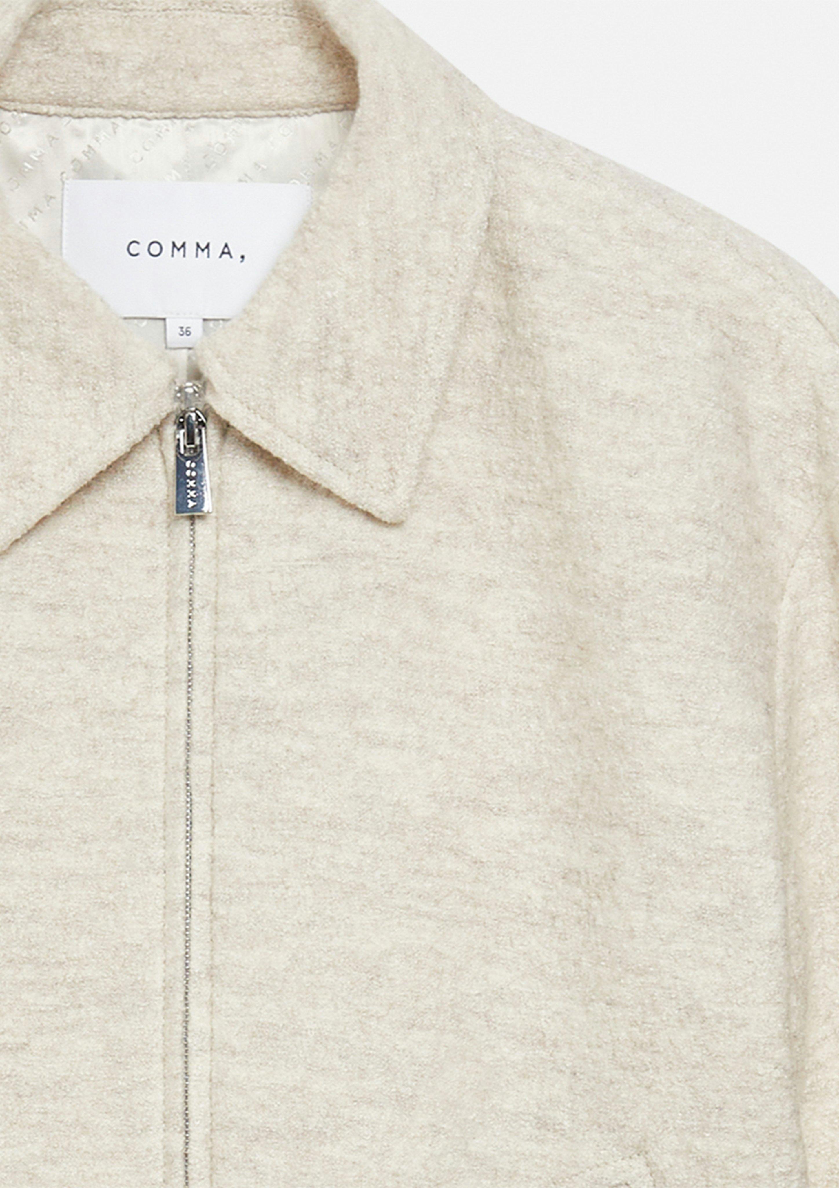 Indoor jacket in beige by COMMA