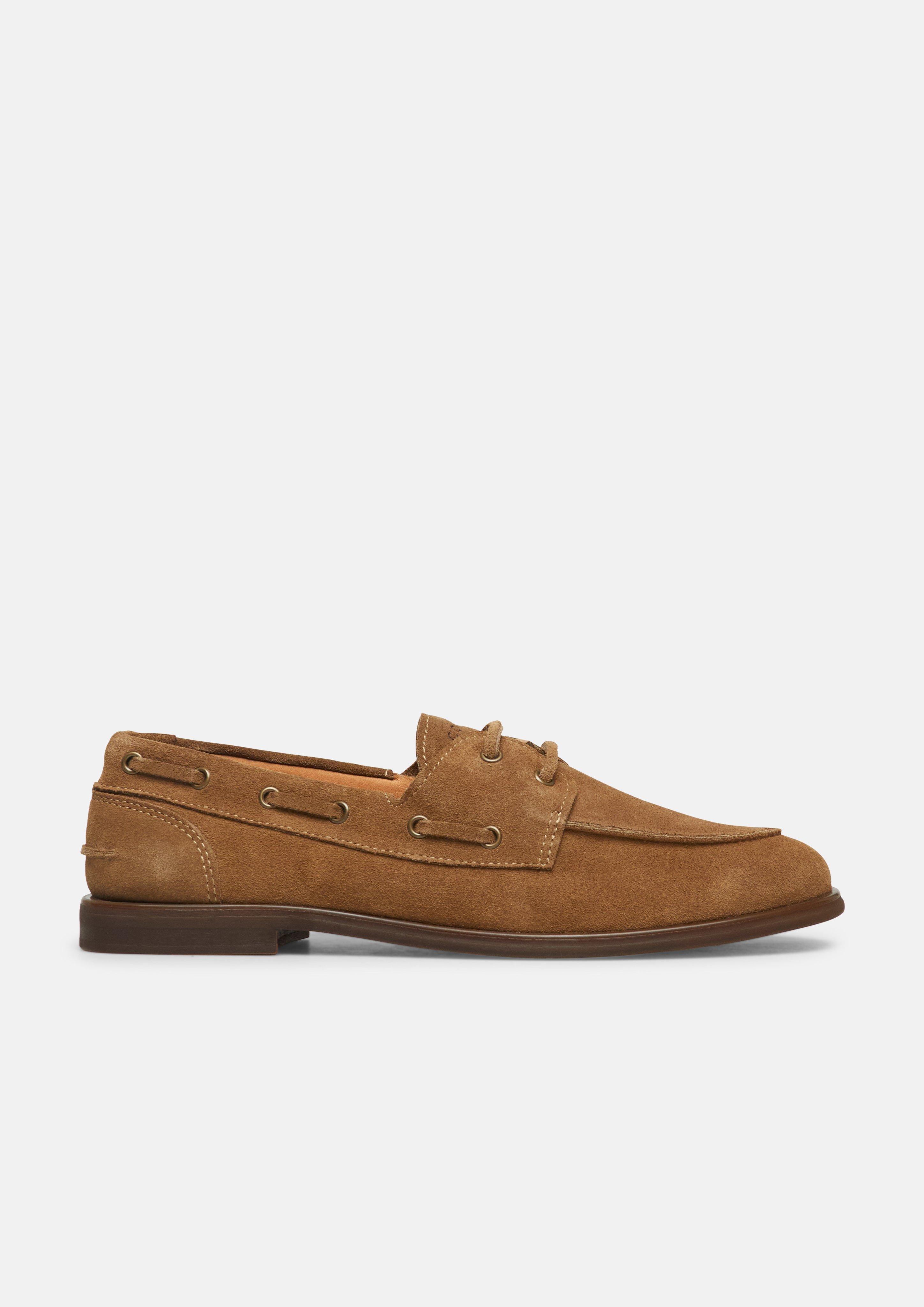loafer in brown by COMMA