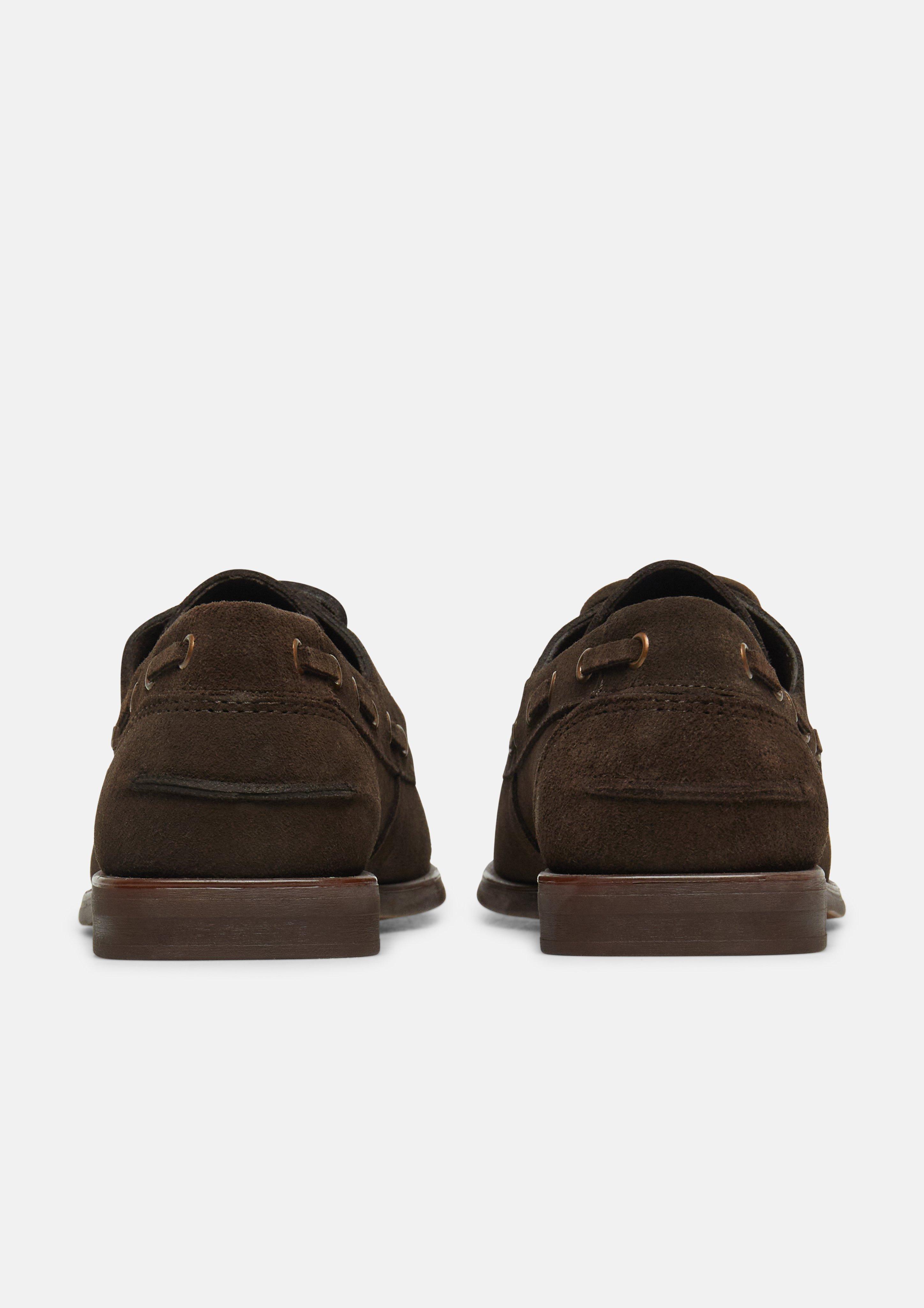loafer in brown by COMMA