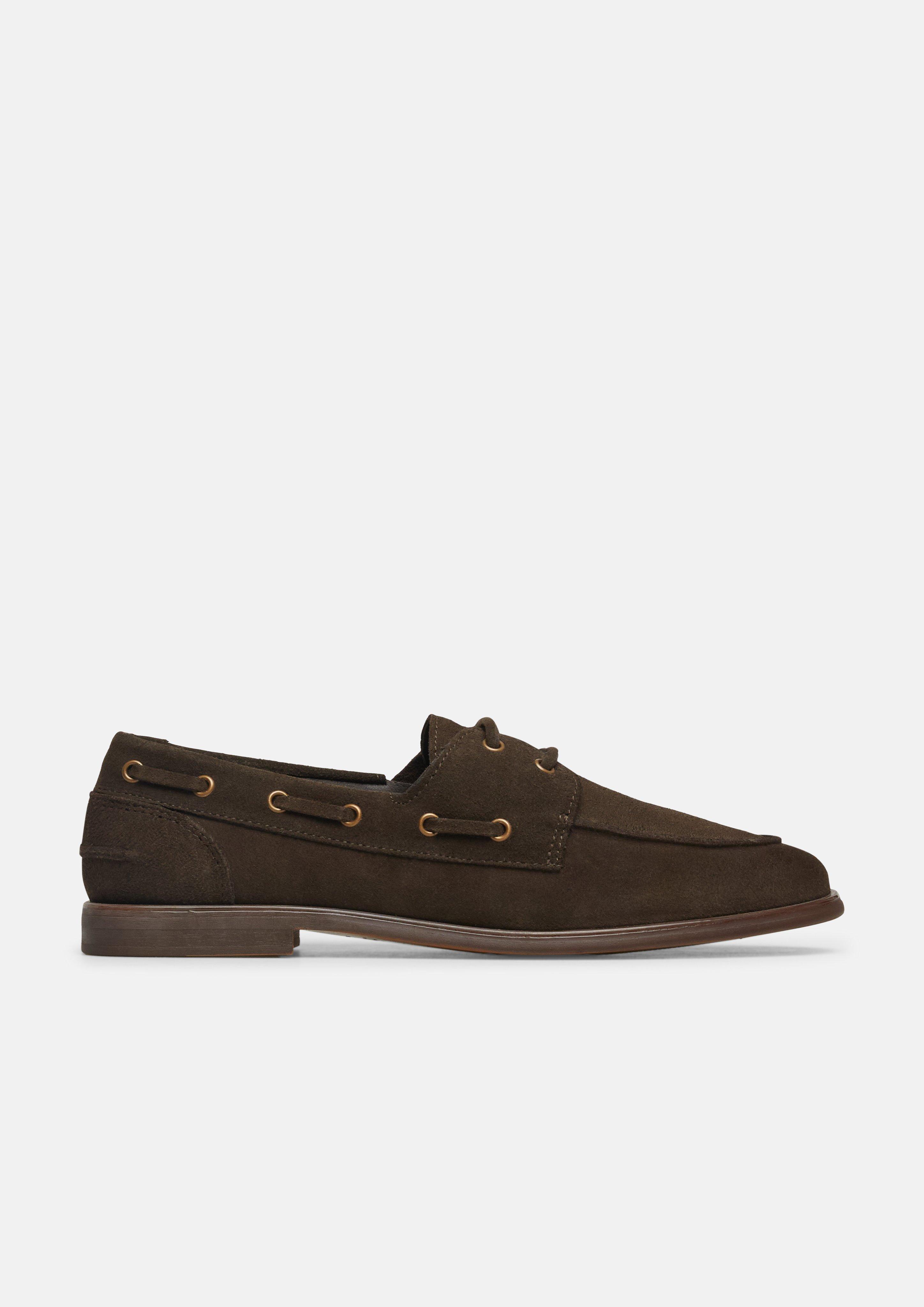 loafer in brown by COMMA