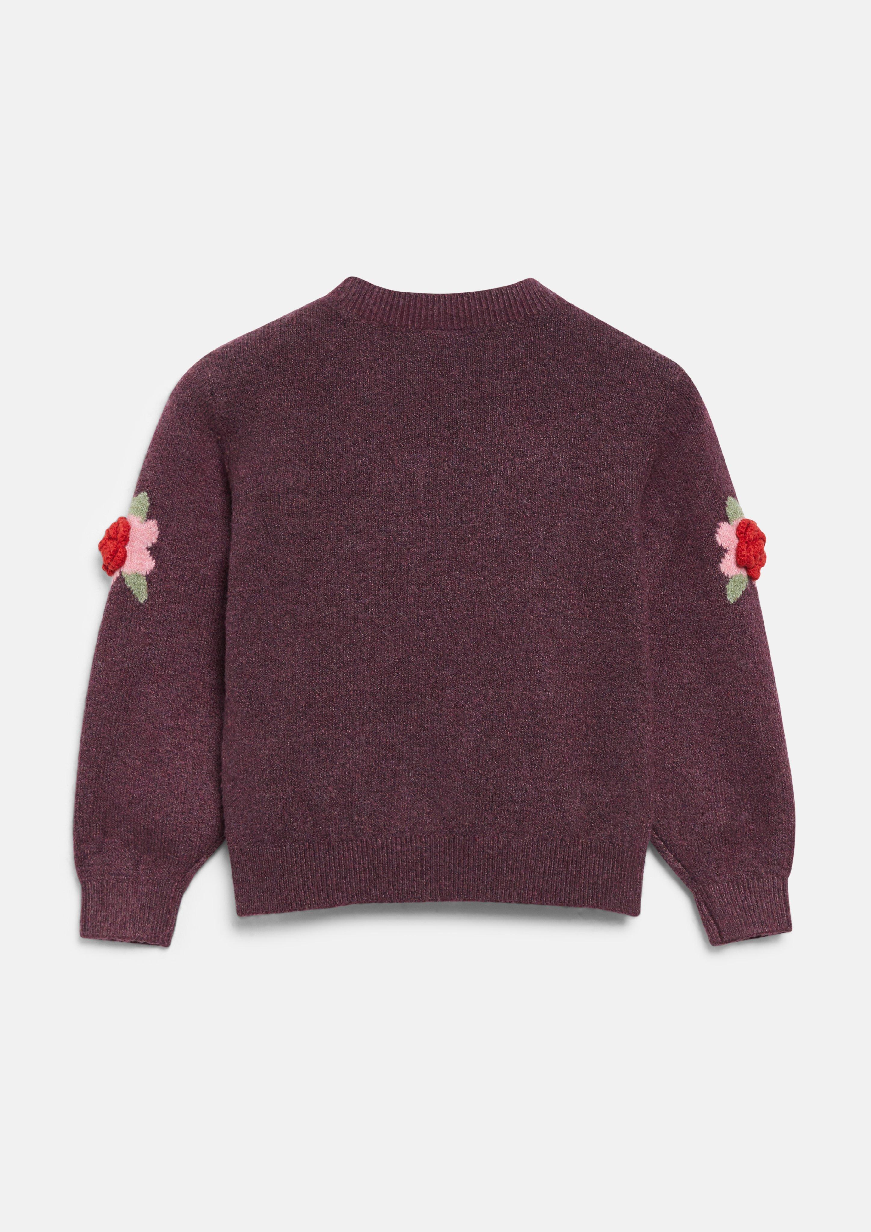 Junior Pull en tricot en rouge de s.Oliver