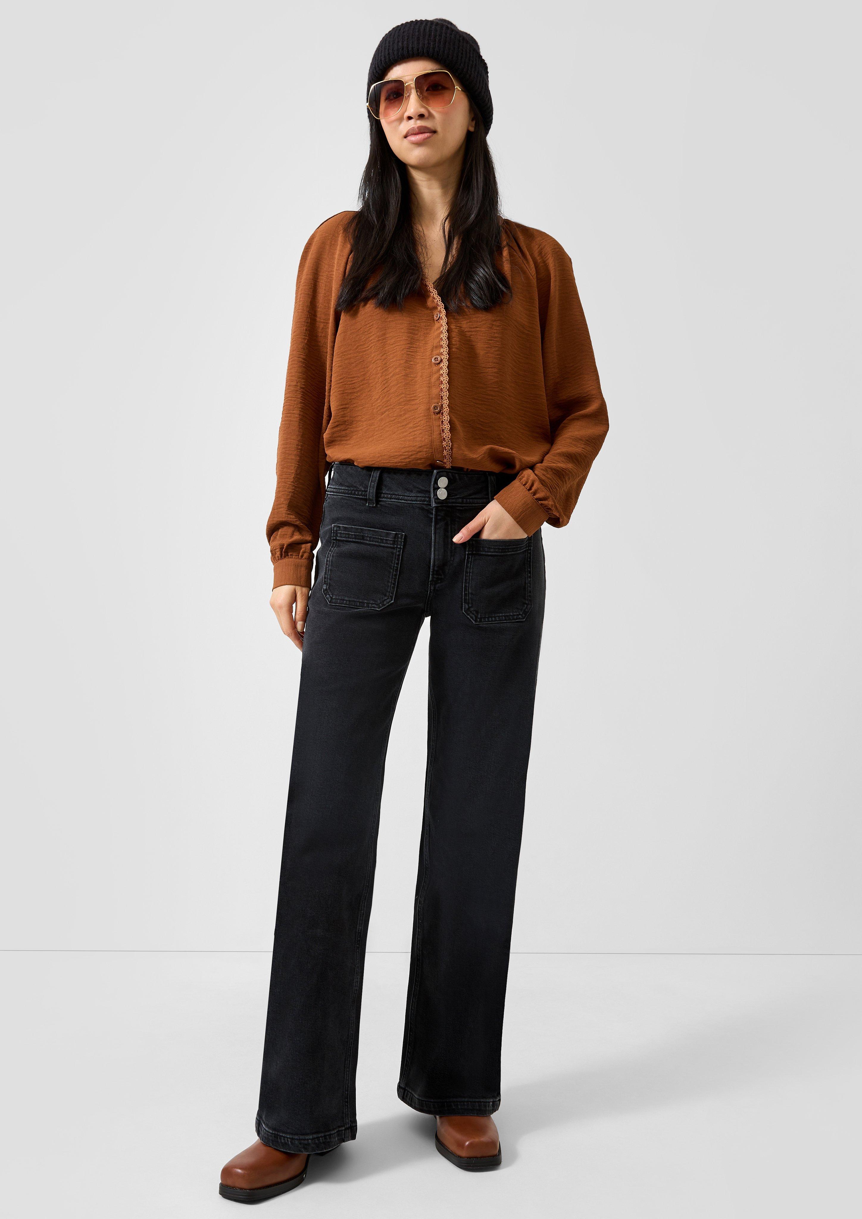 Damen Bluse in orange von QS