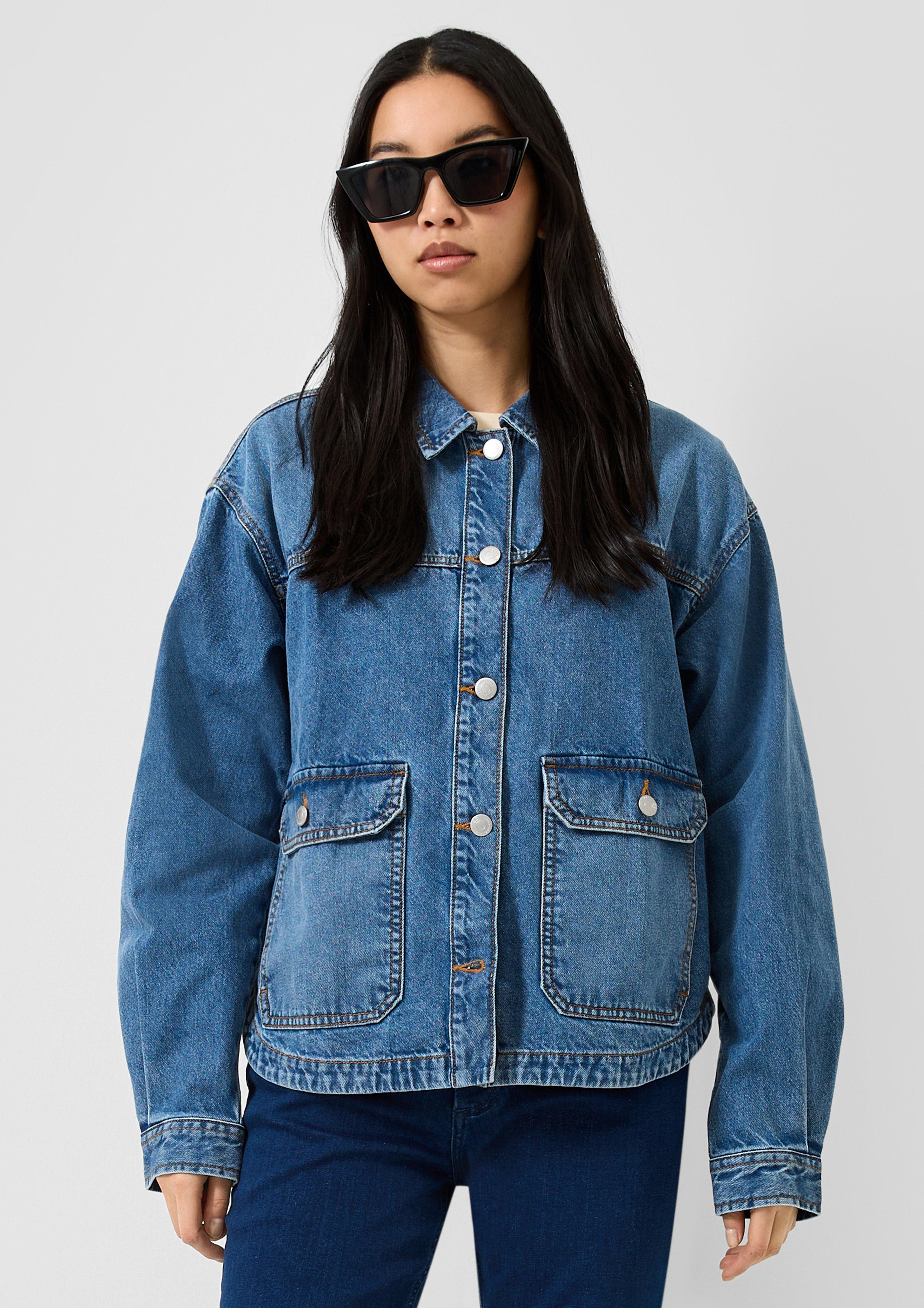 Blouse en bleu de QS