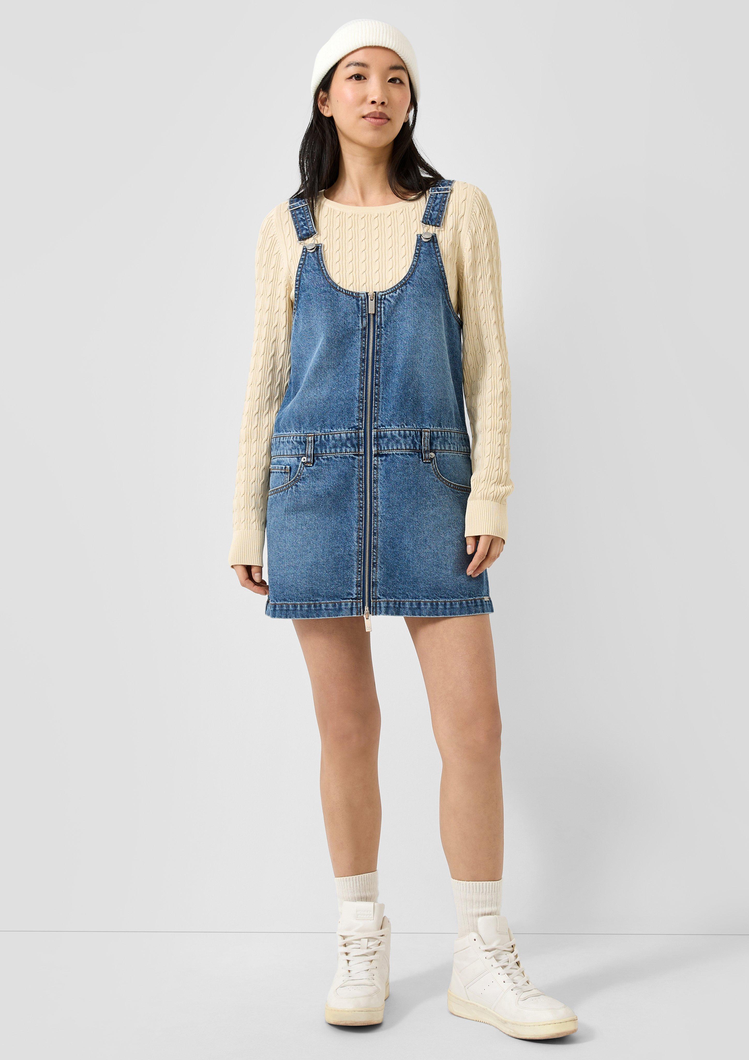 Femmes Robe en bleu de QS