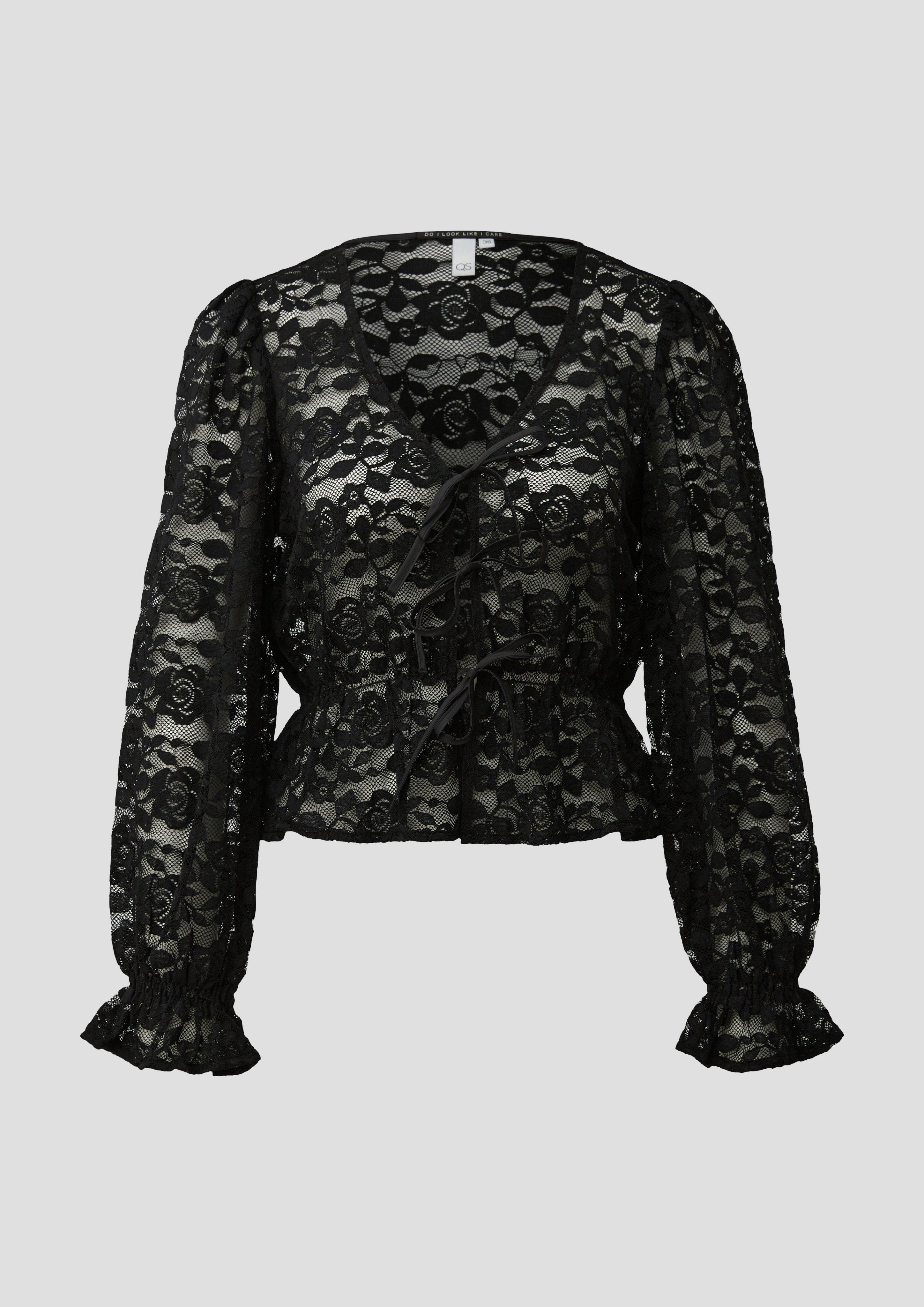 Femmes Blouse en noir de QS