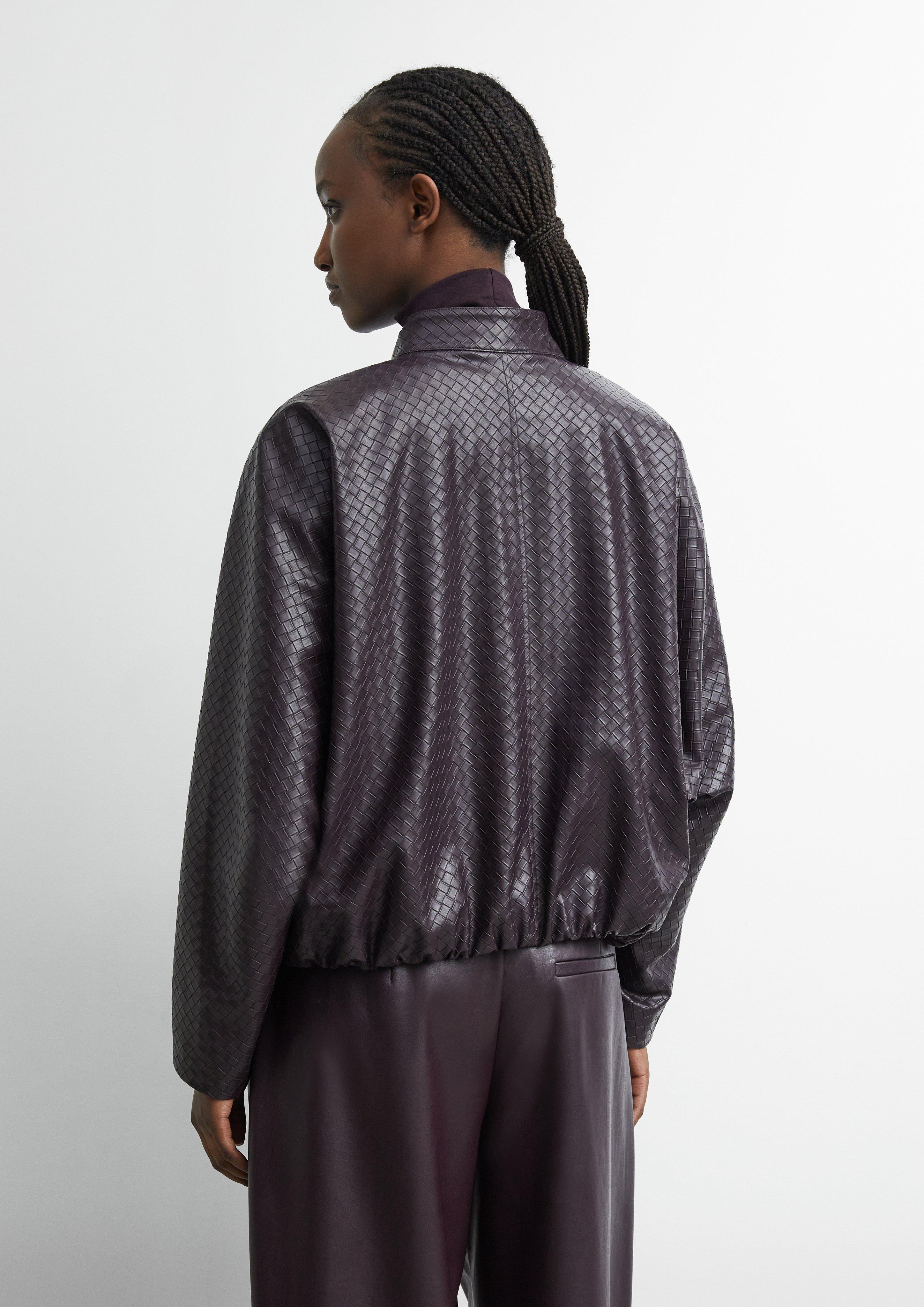 Indoor-Jacke in lila von COMMA