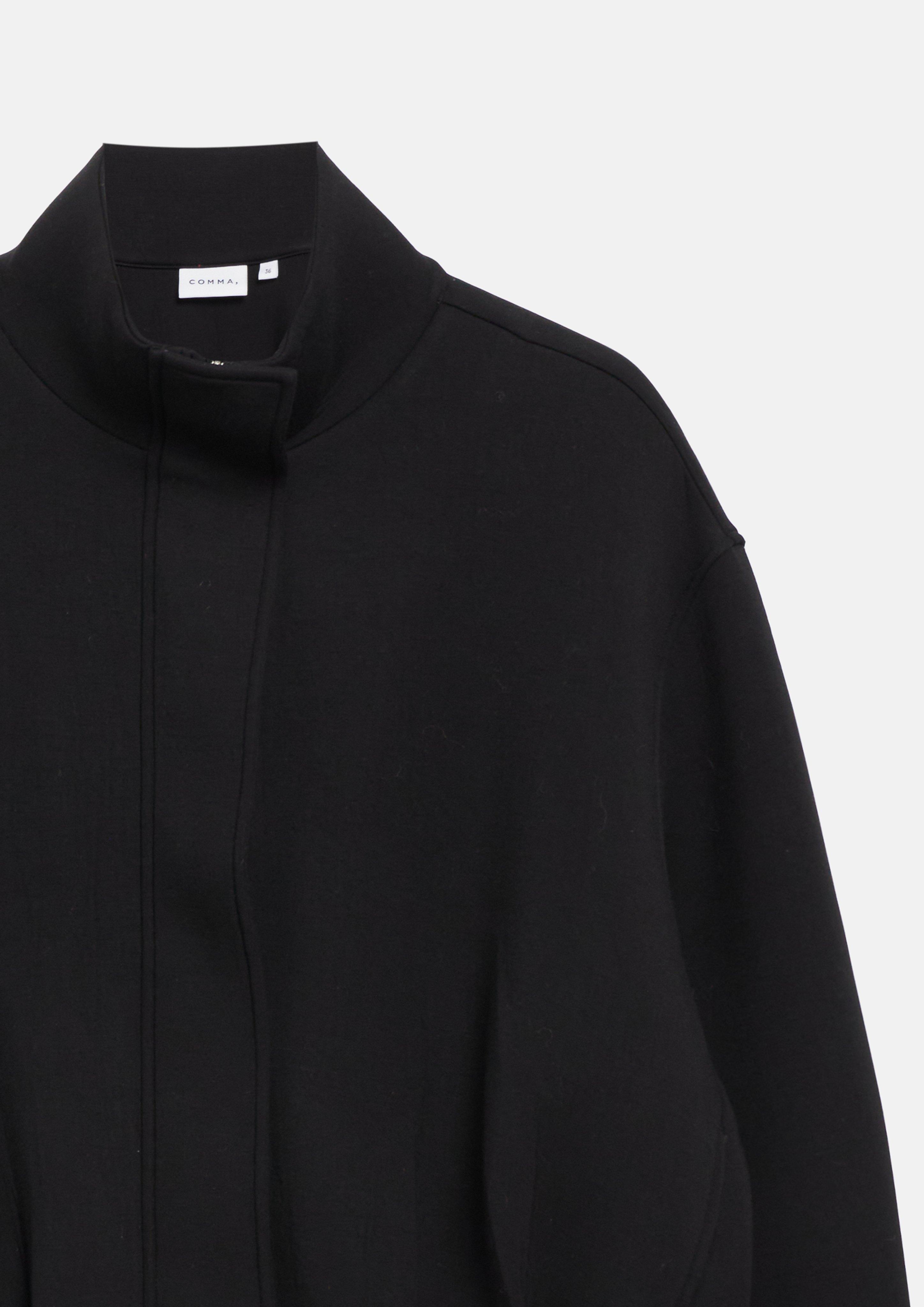 Indoor-Jacke in schwarz von COMMA