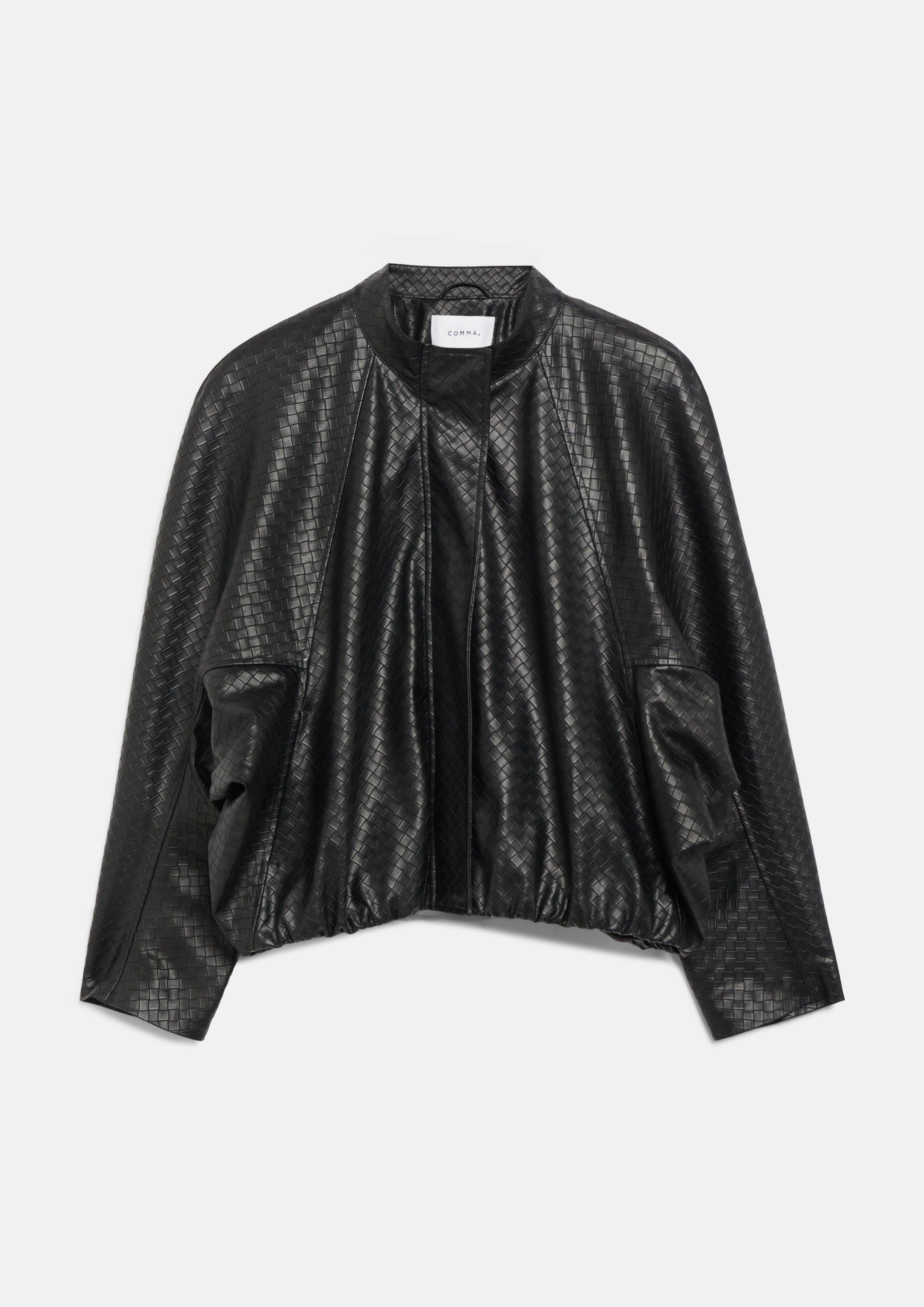 Indoor-Jacke in schwarz von COMMA